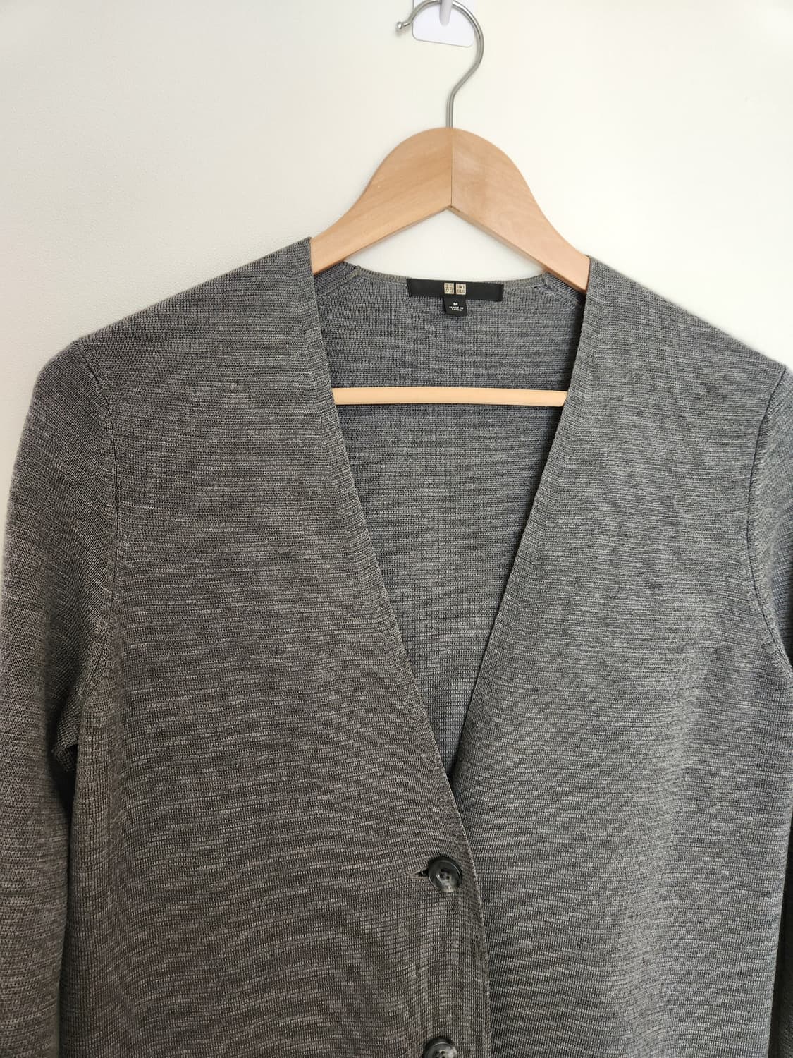 여자 유니클로 롱 가디건 M 상품이미지2