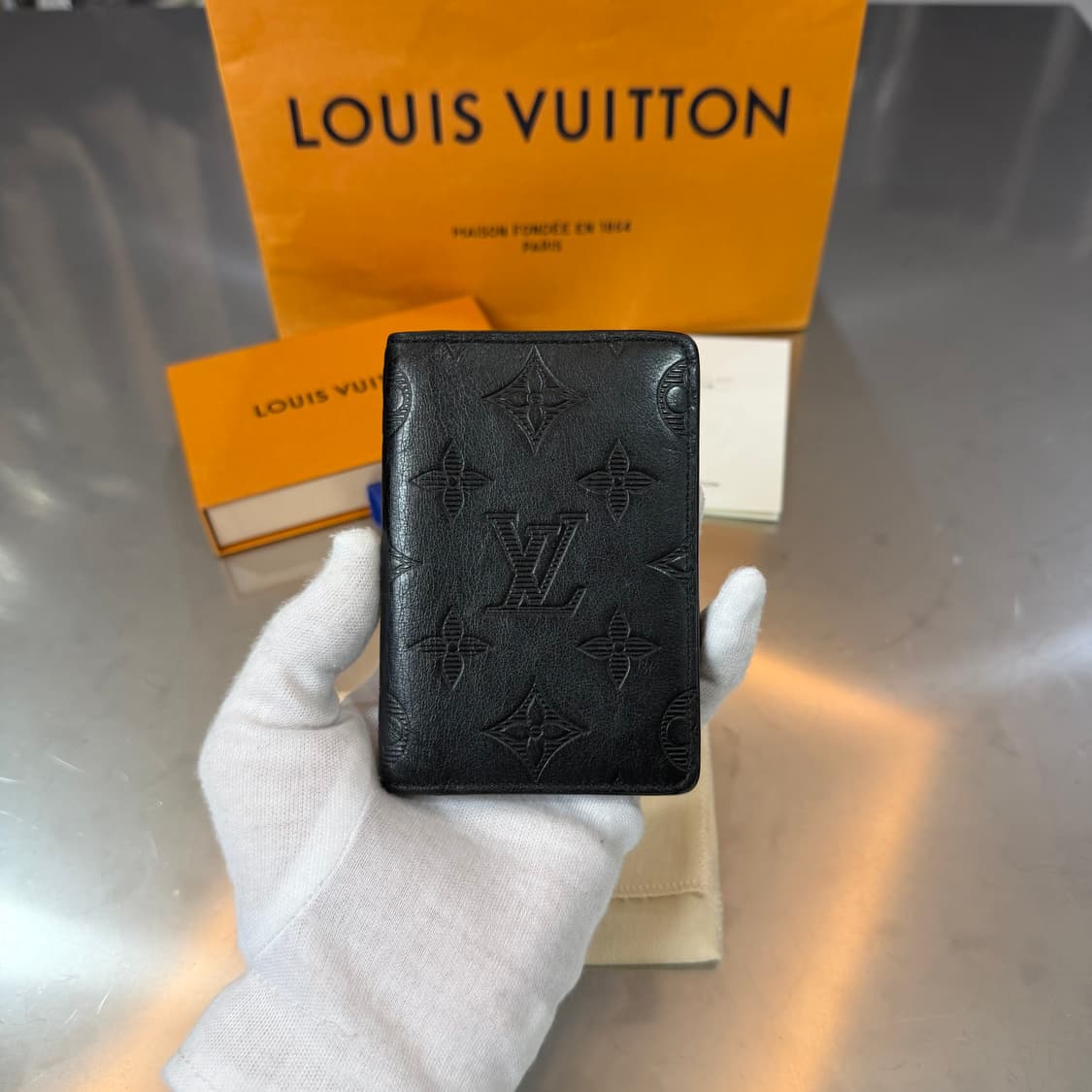 [리오브] 루이비통 쉐도우 모노그램 오거나이저 카드지갑 상품이미지2