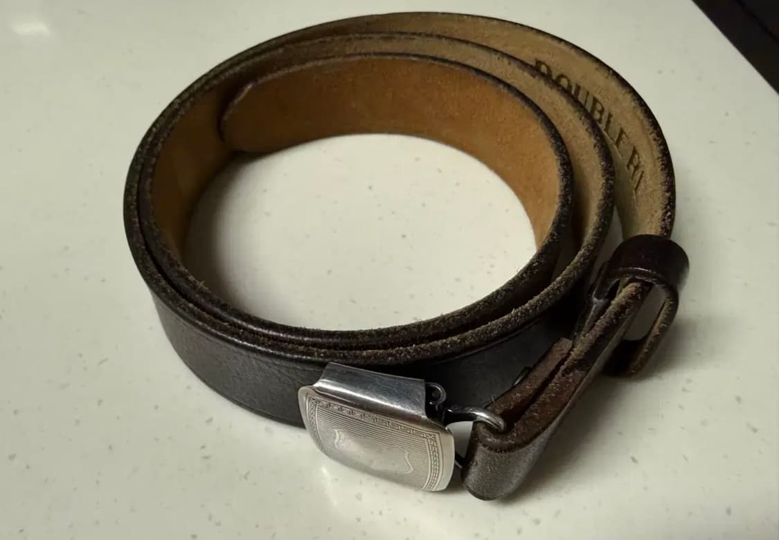 RRL 빈센스 벨트 블랙 32 상품이미지2