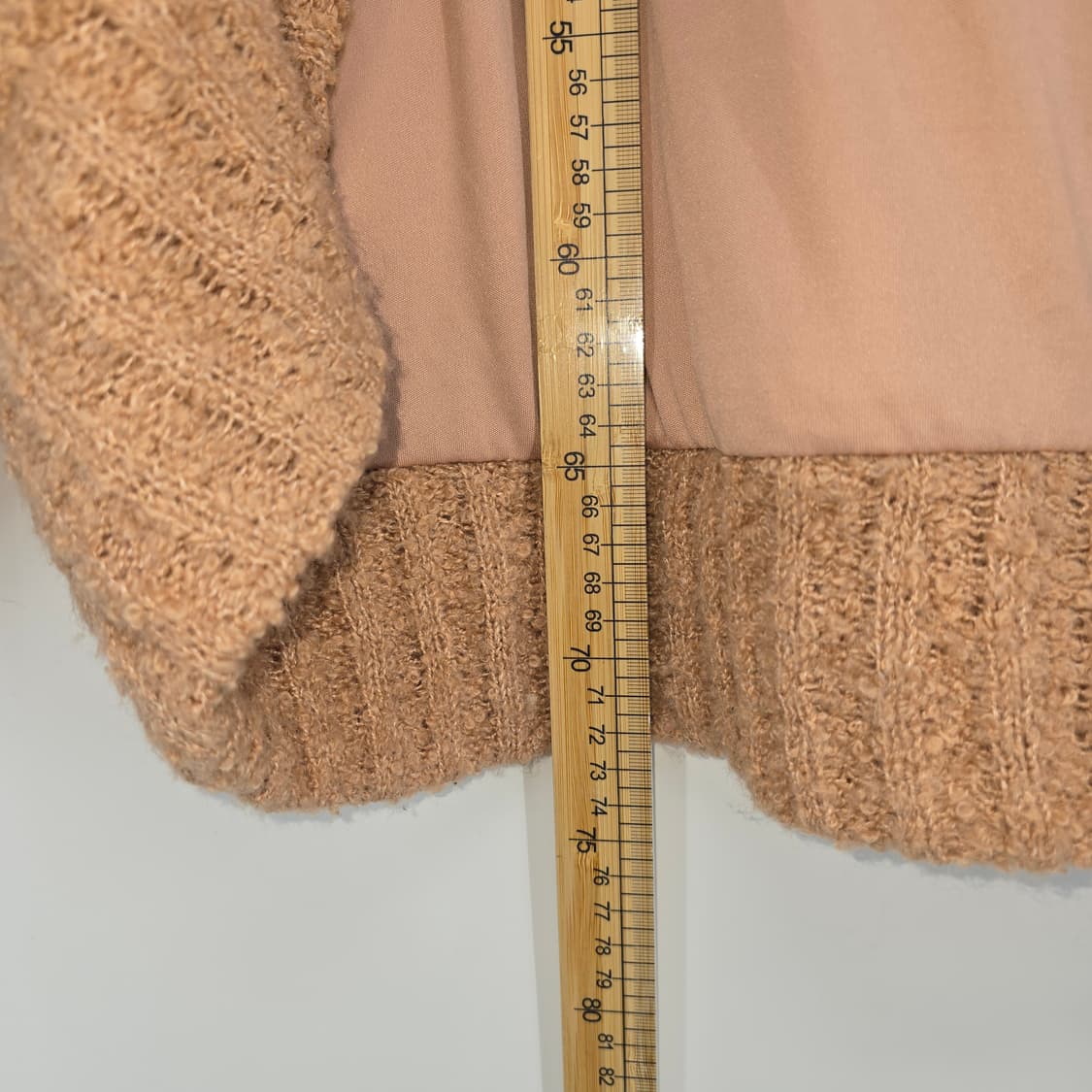 일본 빈티지 핑크 브라운톤   니트 가디건 숏 자켓 상품이미지8