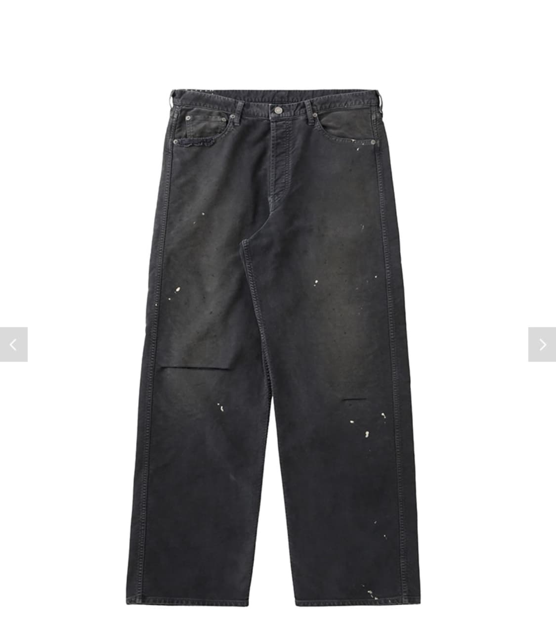 (4) visvim ict fluxus gcord crash 블랙 상품이미지1