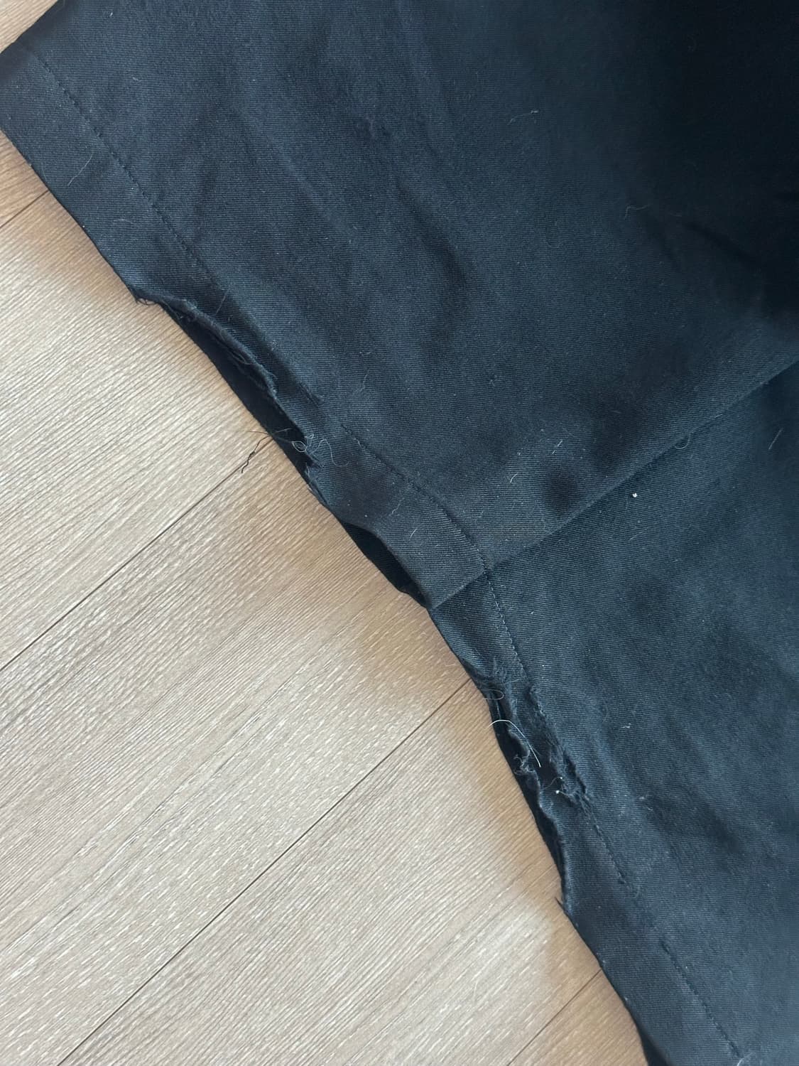 (1) 요지 야마모토 뿌르옴므 스트링 팬츠 블랙 상품이미지8