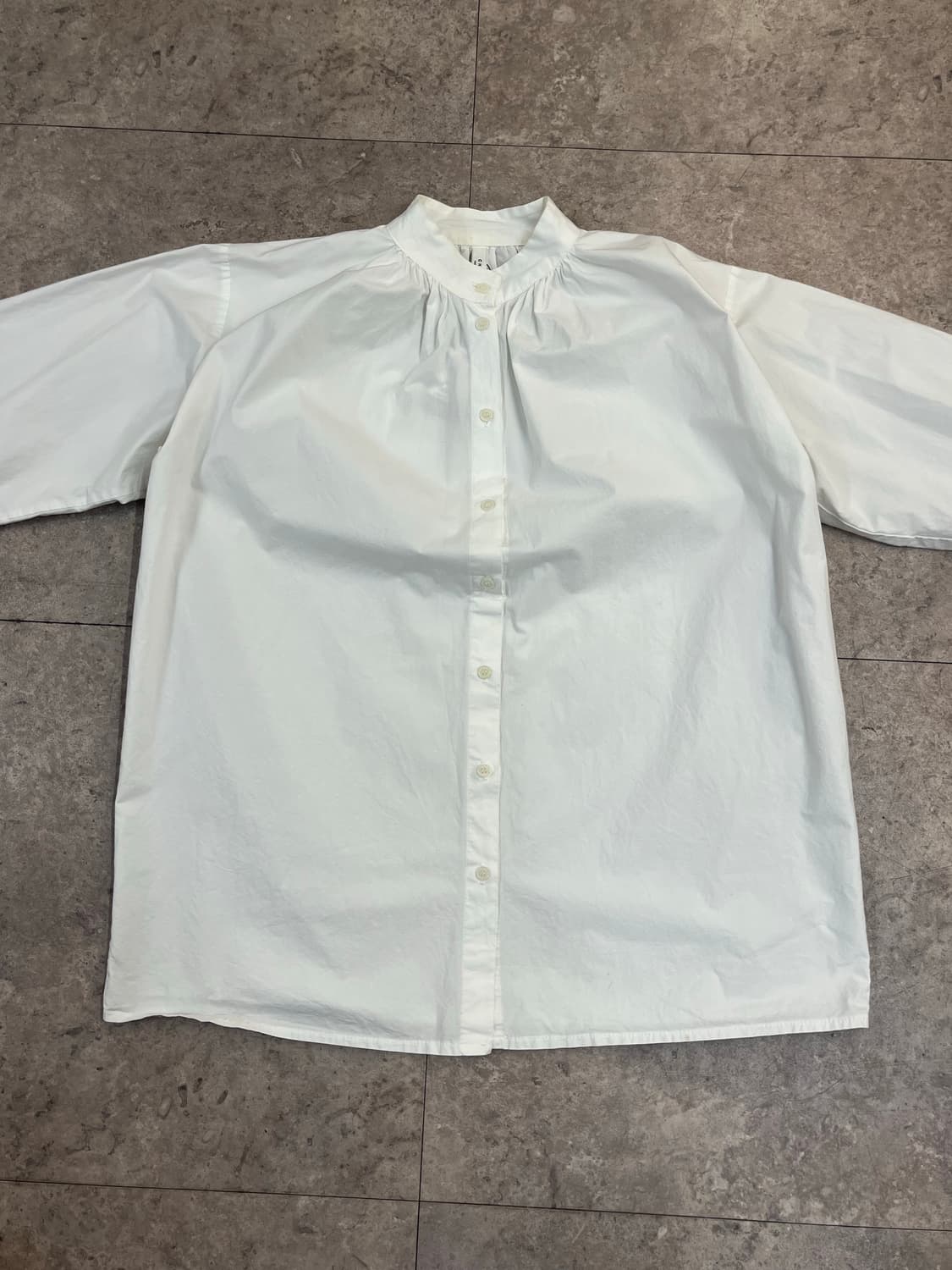 빈티지 코튼 블라우스 화이트 #csz3283  상품이미지5