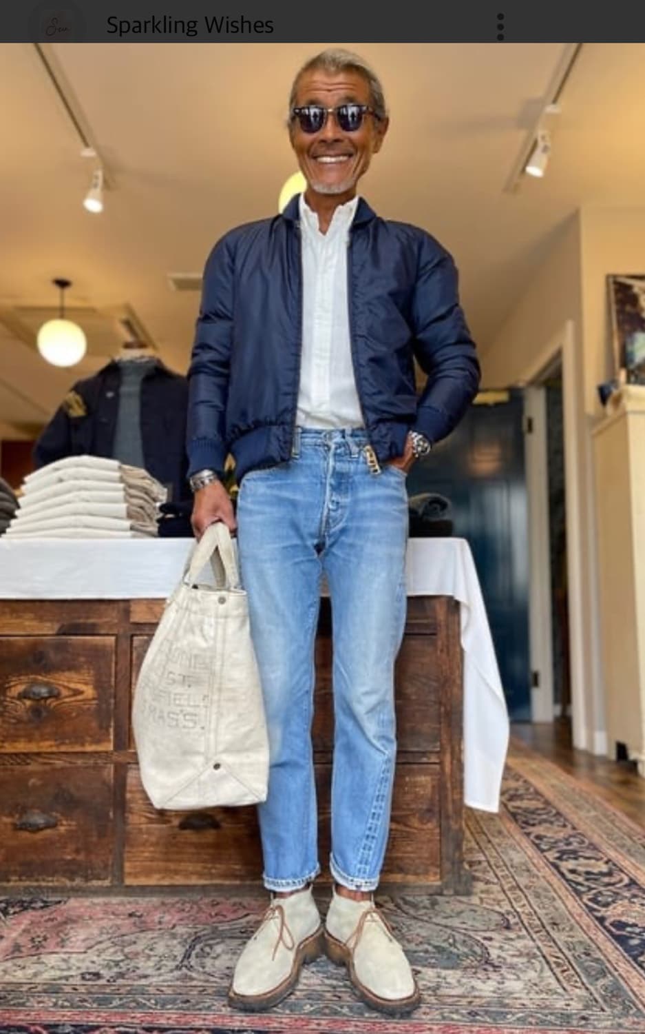 일본 보이즈 마켓 별주 크레센트다운웍스 봄버 자켓 상품이미지1