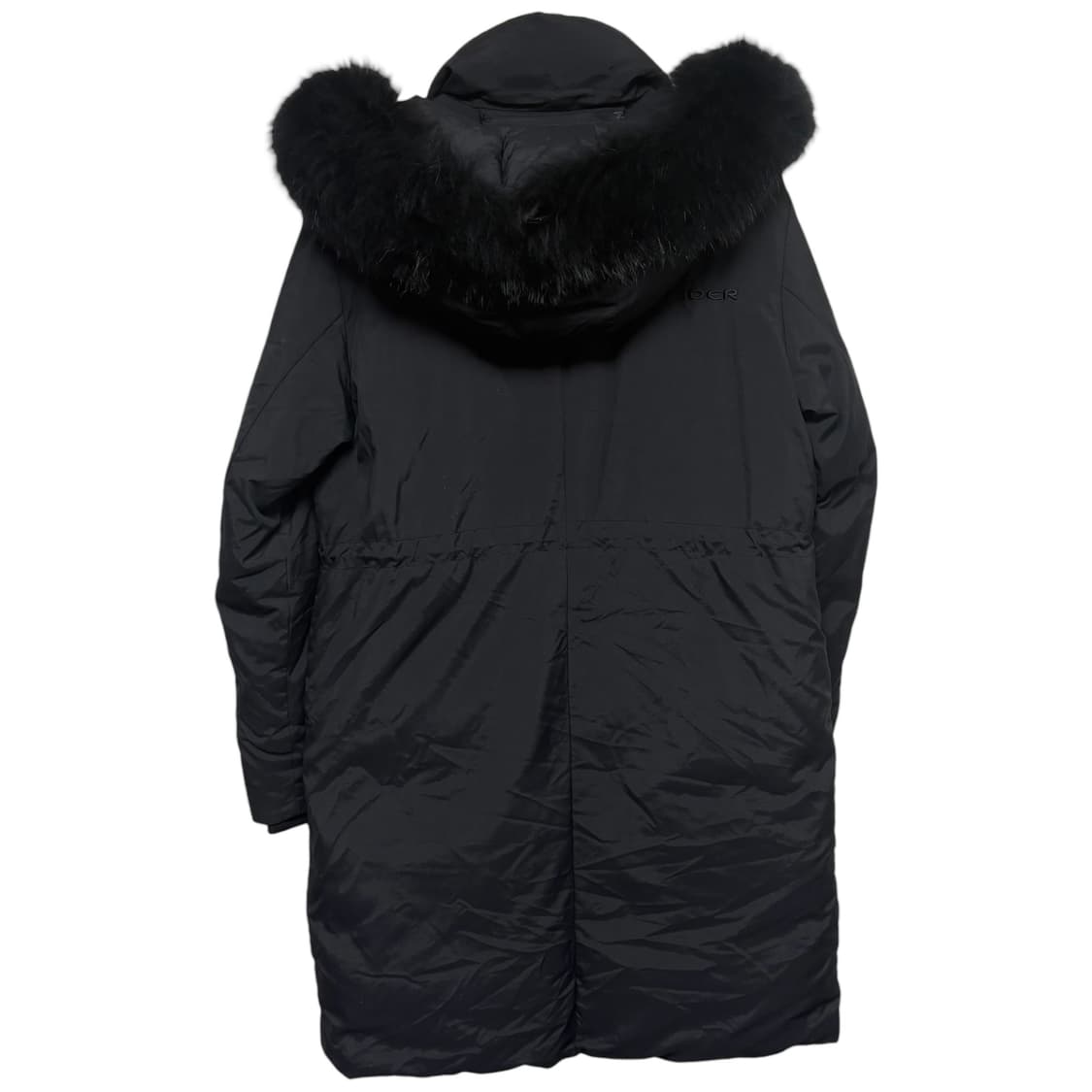 3700 아이더 블랙 라쿤퍼 거위털 구스다운 패딩 상품이미지4