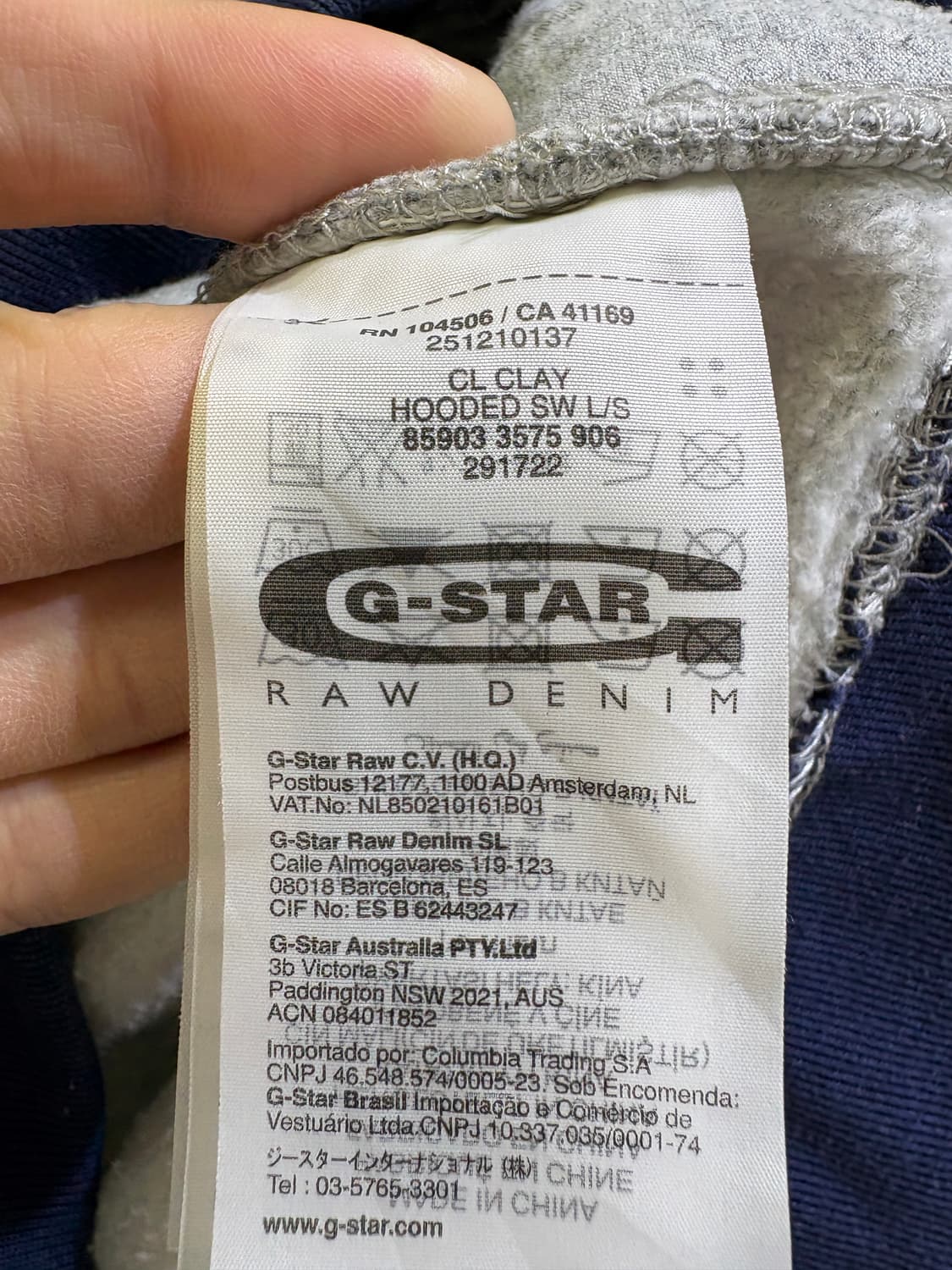 G-STAR RAW 후드 티셔츠 상품이미지7