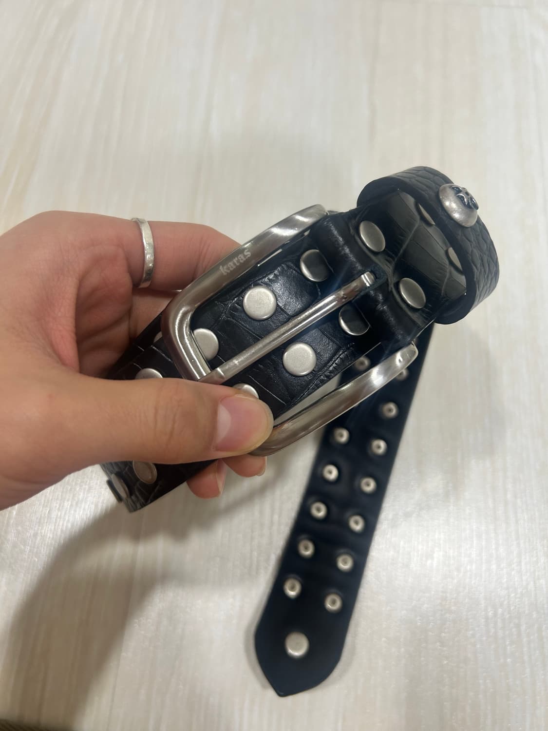 아오이로 카라스 벨트 상품이미지1