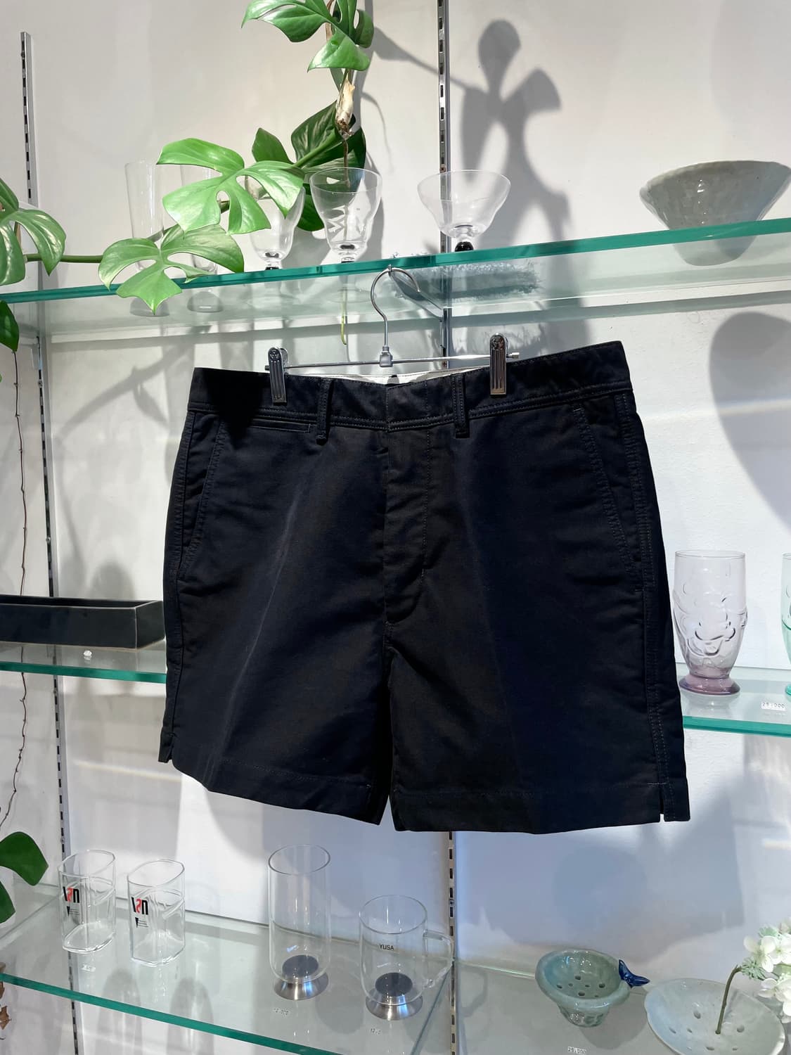 톰포드 cotton satin tailored shorts 상품이미지3