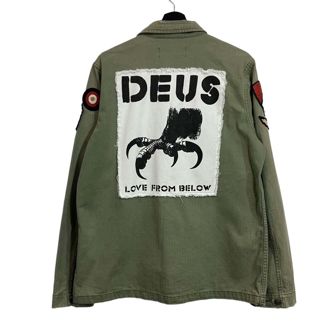 데우스 밀리터리 패치 셔츠 상품이미지3