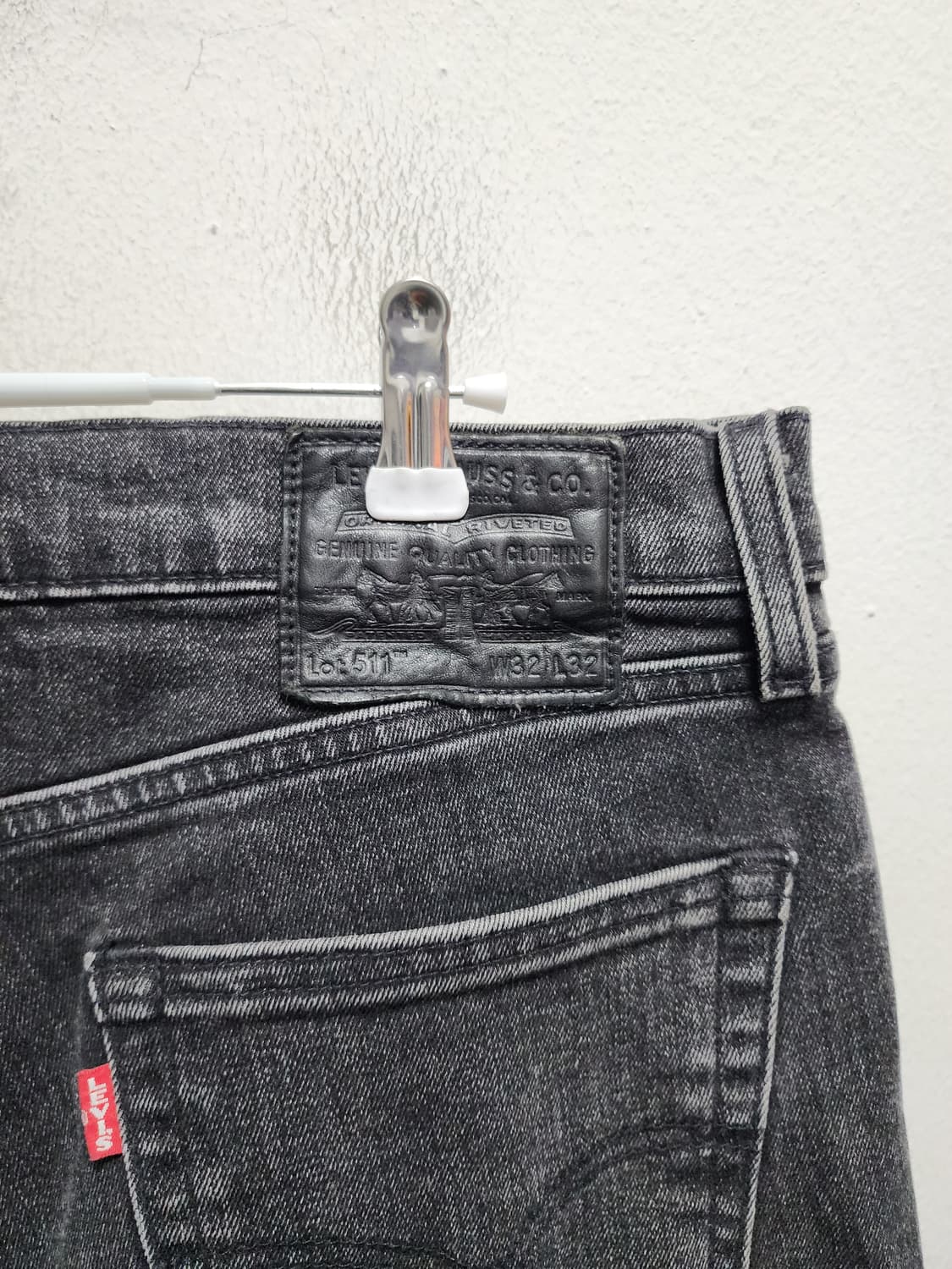 리바이스 빅E 511 프리미엄 블랙 데님 상품이미지3