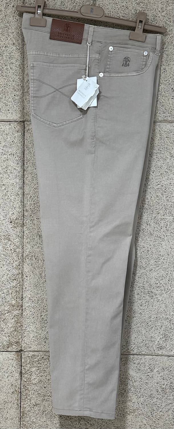 브루넬로 쿠치넬리 치노 데님 팬츠 이탈리안핏 상품이미지2