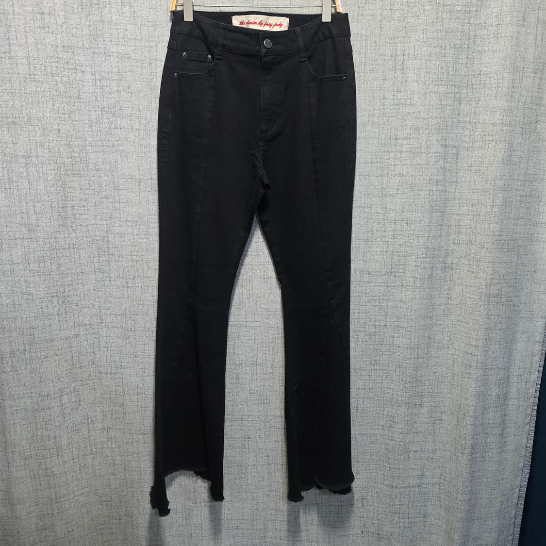 쥬시쥬디 여성 블랙 데님 부츠컷 청바지  상품이미지1