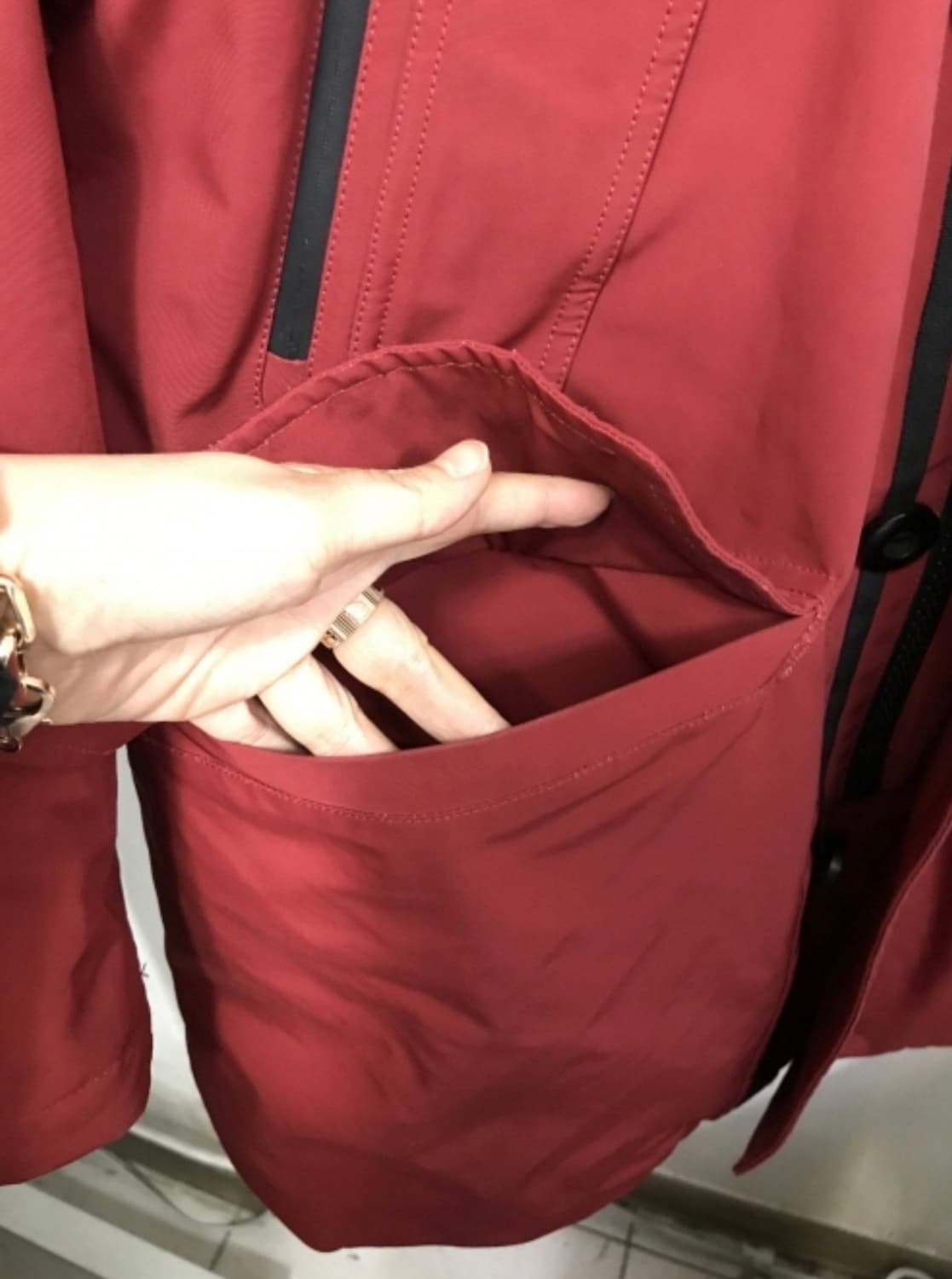 헤지스 J.J. ONE 패딩 점퍼 상품이미지3