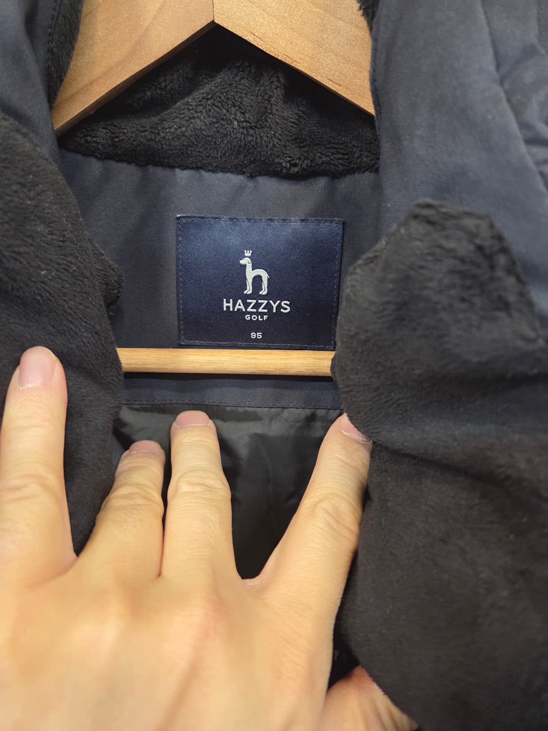 헤지스 골프 퍼 후드 파카 패딩 95 상품이미지3