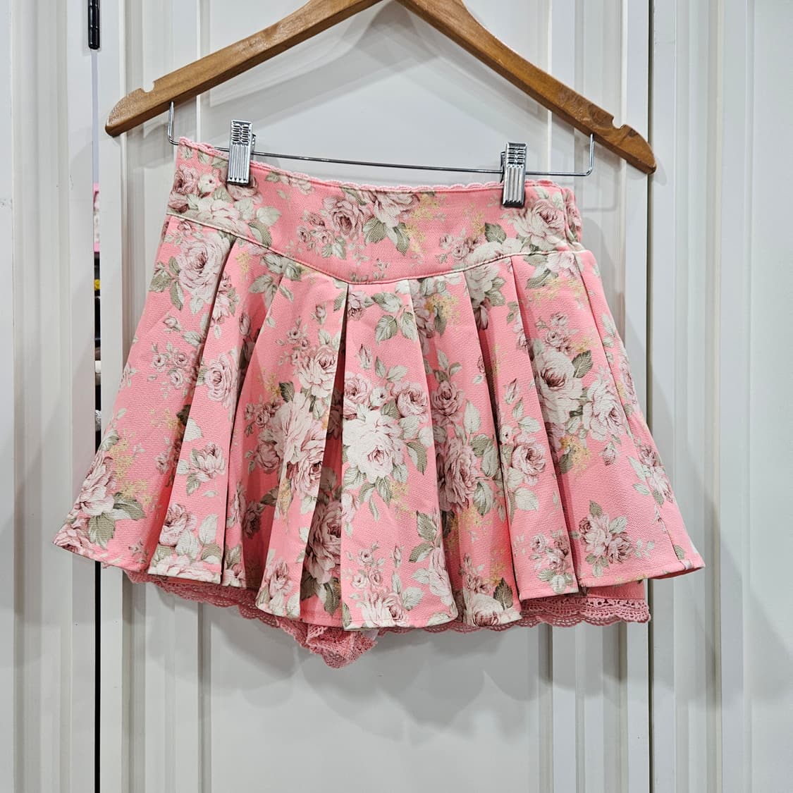 리즈리사  플라워 치마바지 상품이미지1