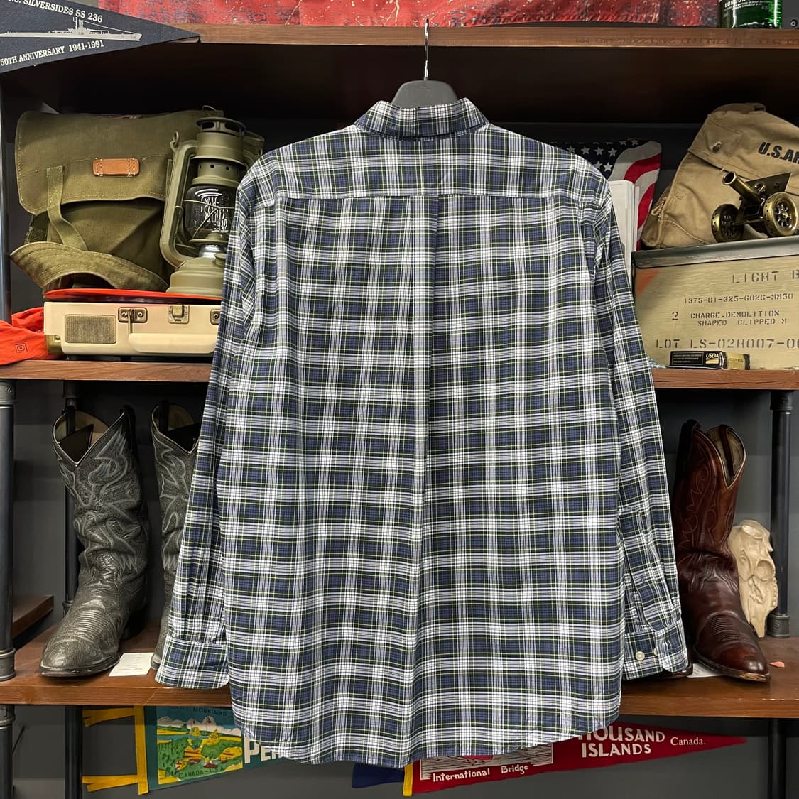 00s L.L. Bean 엘엘빈 클래식 멀티 체크 셔츠 상품이미지2