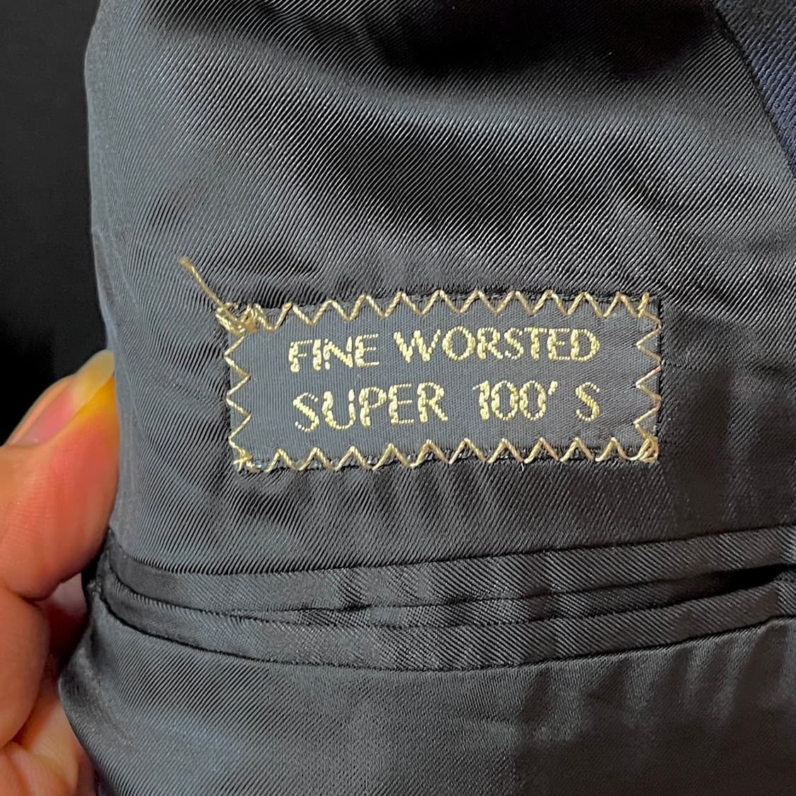  던힐 더블 브레스티드 자켓 Made in Italy (IT52) 상품이미지3