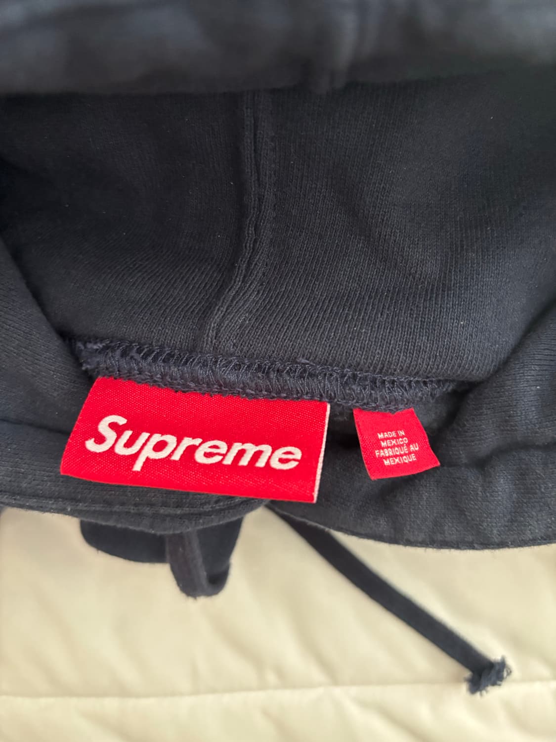 M) 슈프림 로고 후드티 미디움 상품이미지2