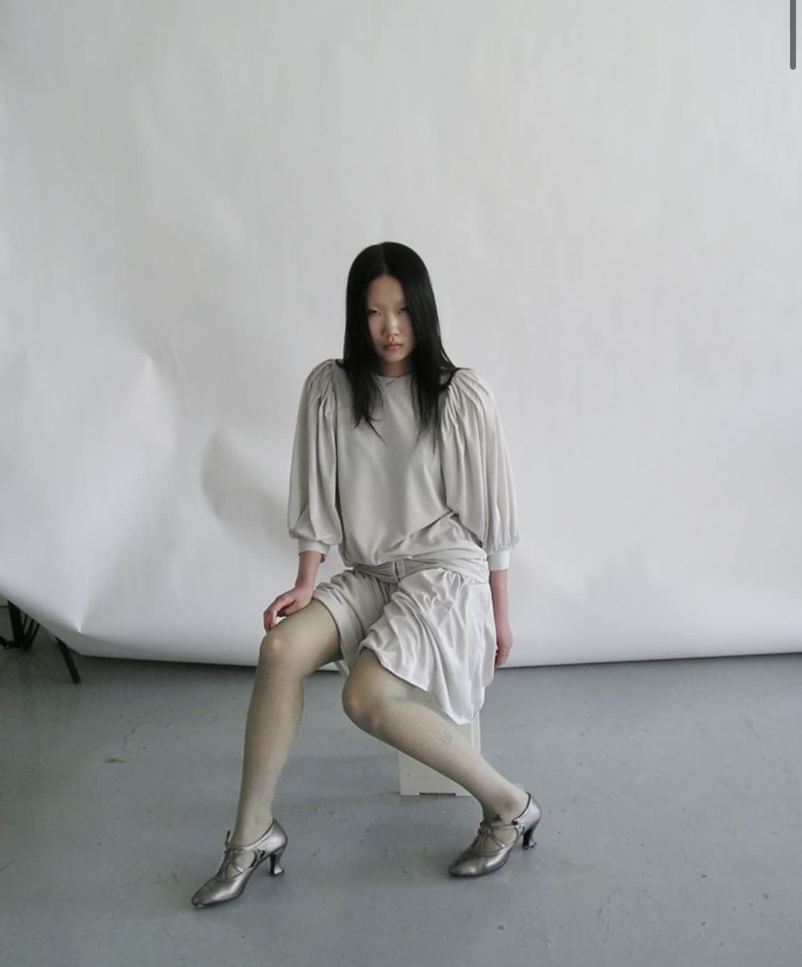 eonts Art Nouveau Dress - sage green 상품이미지1