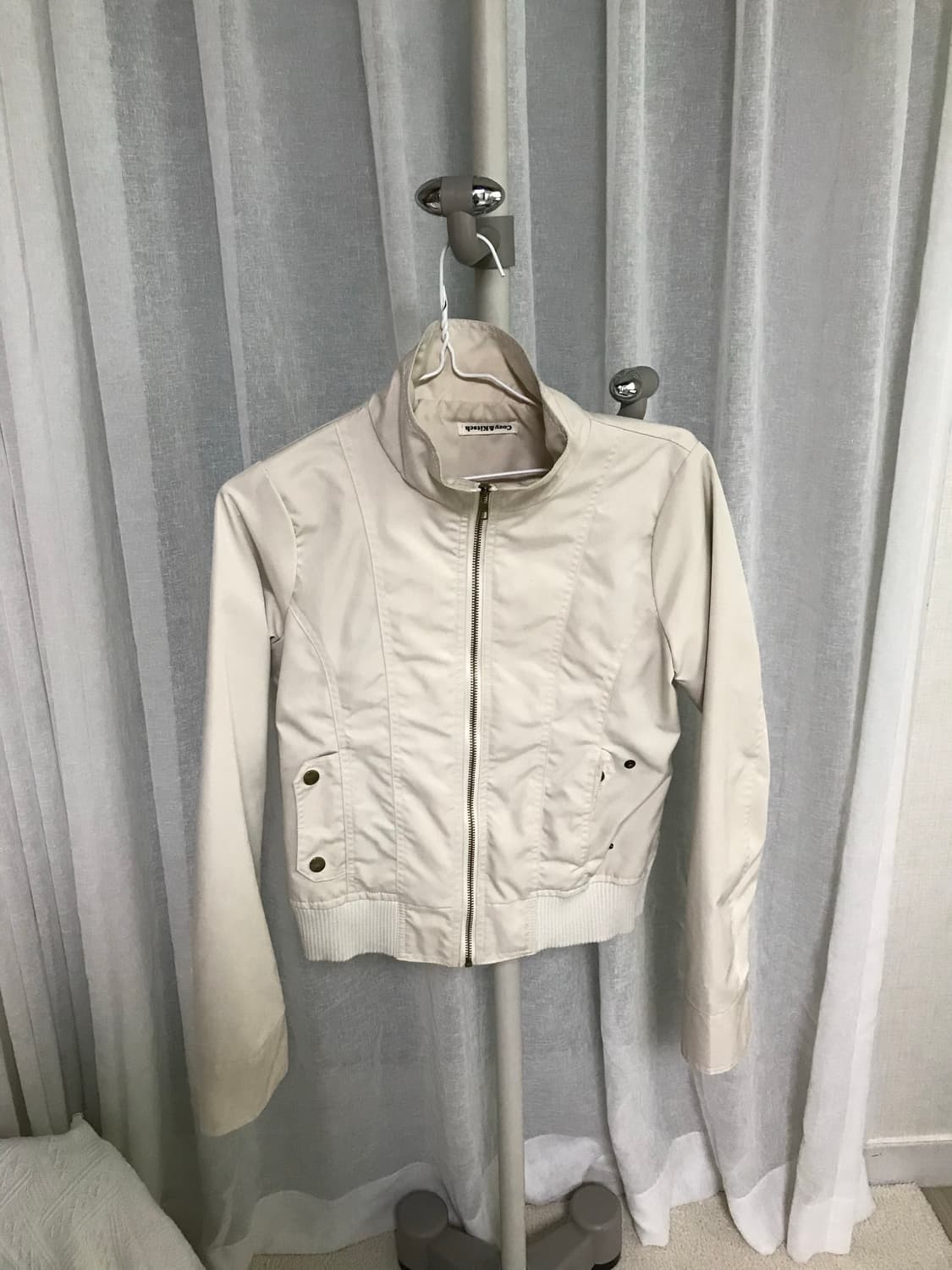 웨스턴 코튼 집업 자켓 베이지  상품이미지1