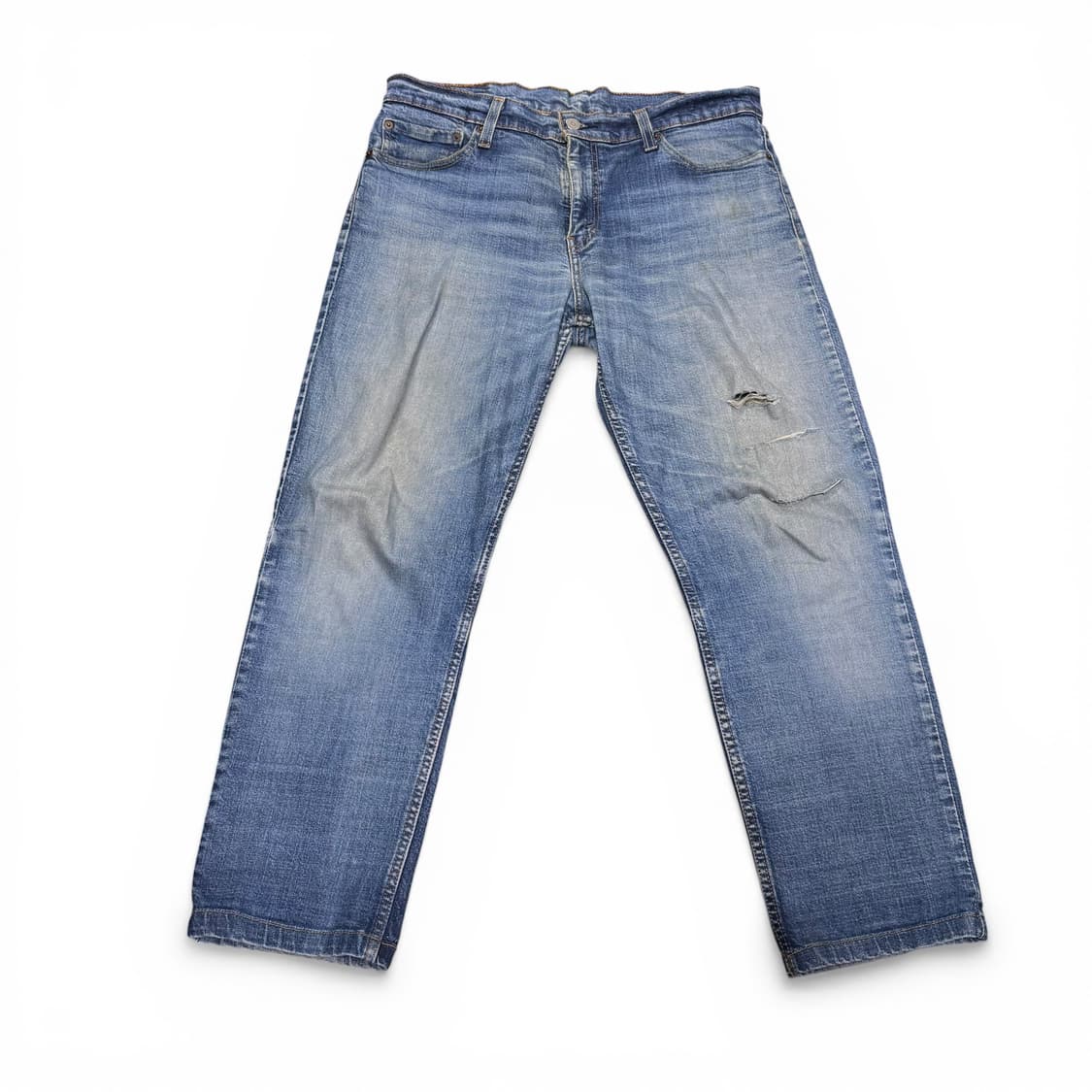 33 리바이스511 연청 디스트로이드 데님팬츠 상품이미지2