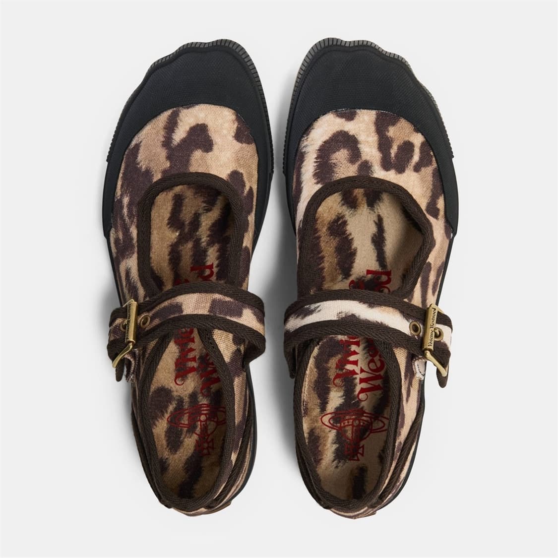 [38]비비안웨스트우드 25fw Gym 메리제인 슈즈/레오파드 상품이미지1