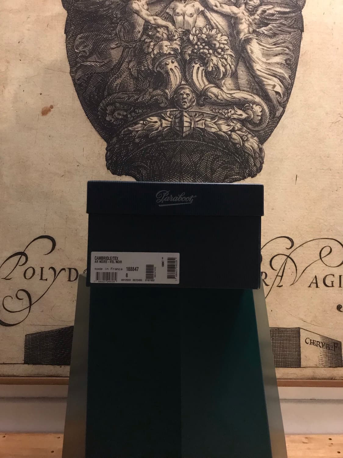 파라부트x아펜처 캄브리올레 블랙스웨이드 상품이미지1