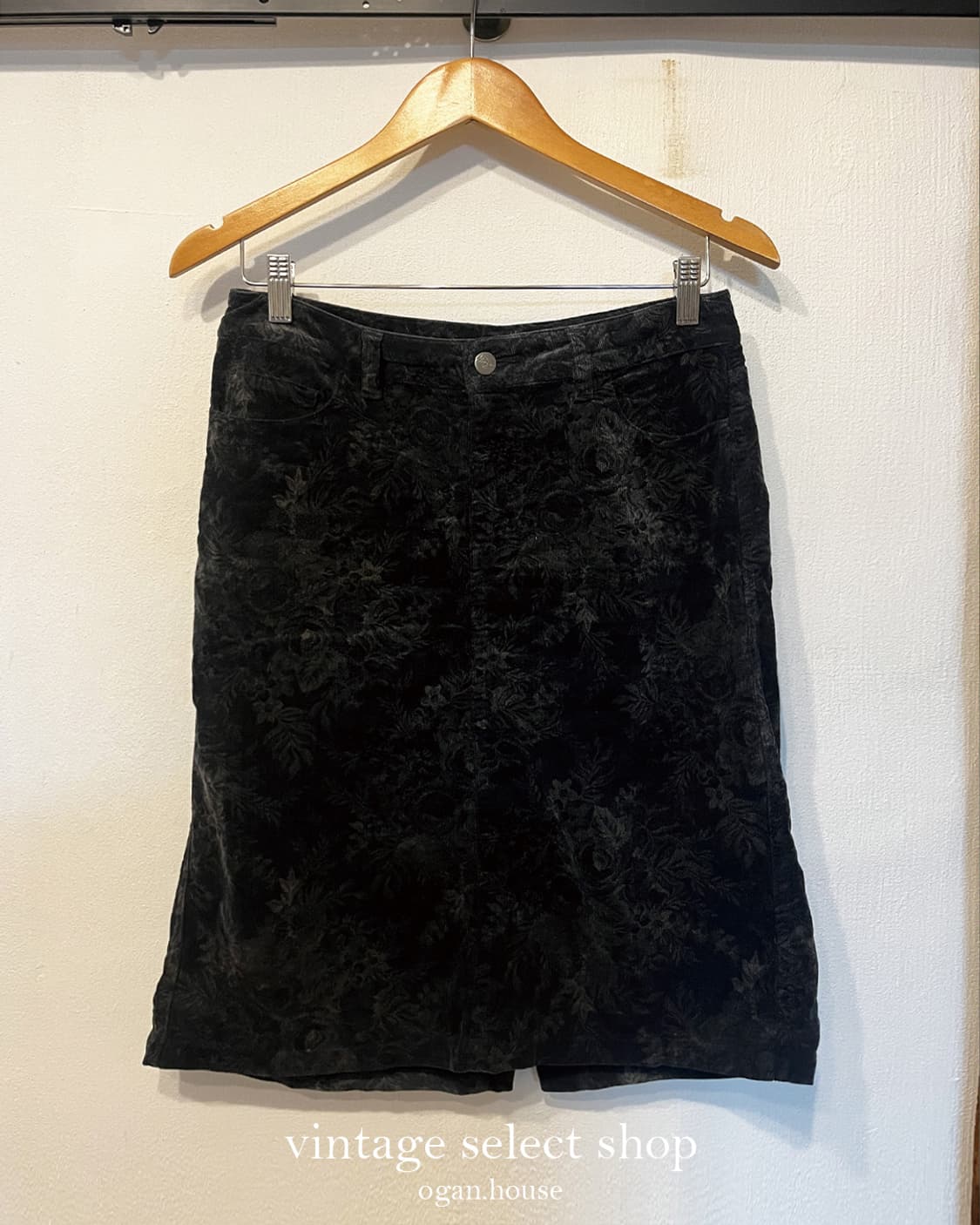 #vintage flower midi skirt 상품이미지1