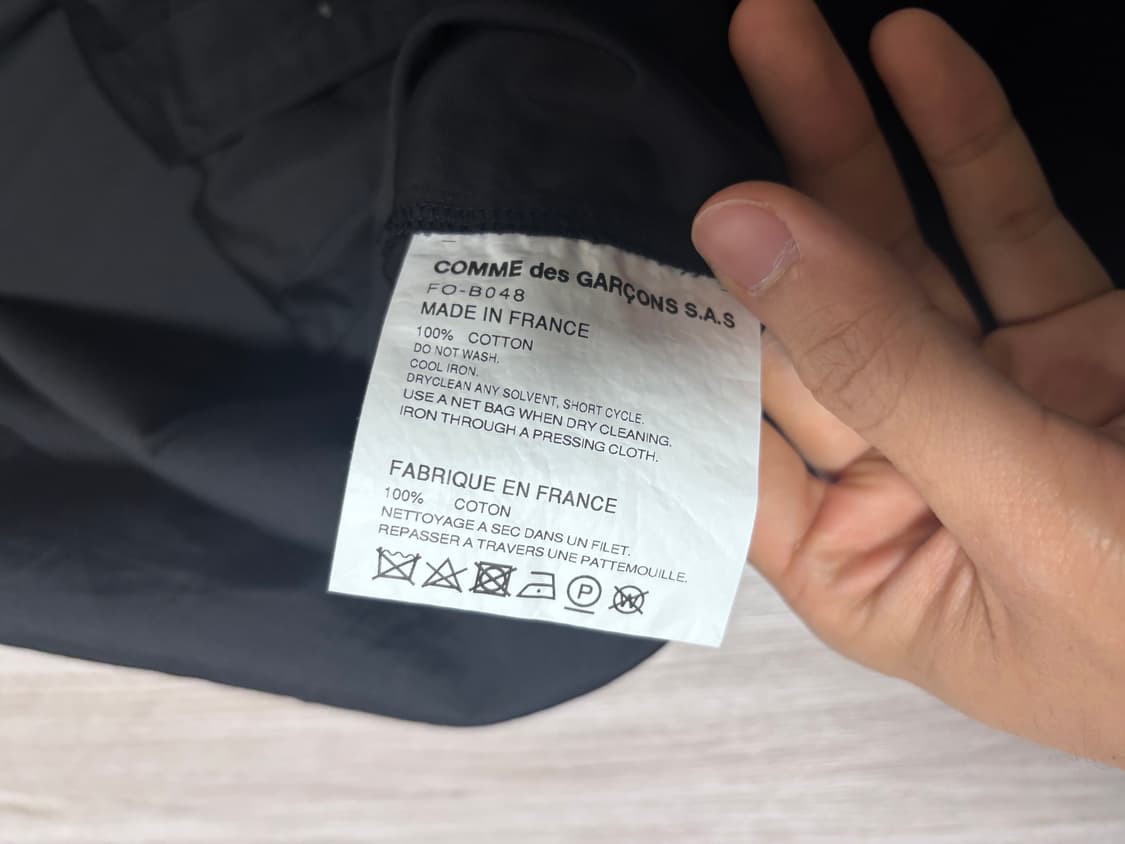 꼼데가르송 셔츠 오리가미셔츠 L 상품이미지5