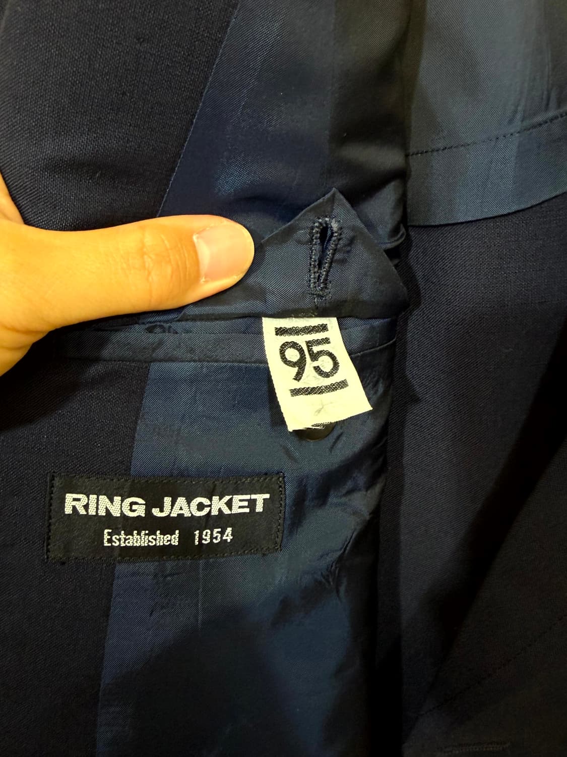 RING JACKET 금장 더블 상품이미지7