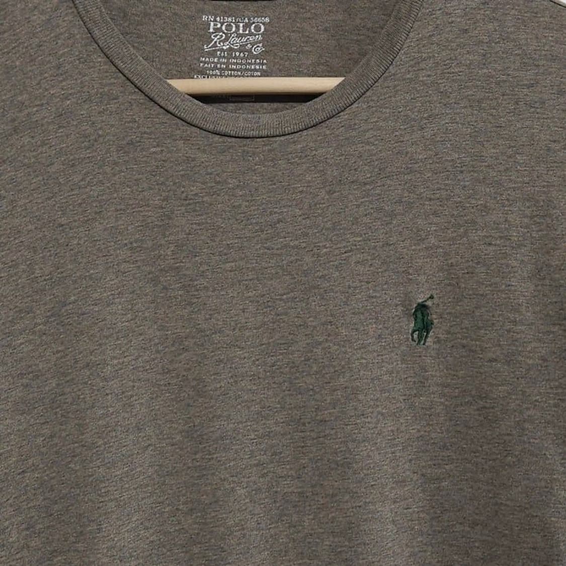 100 POLO 폴로 랄프로렌 반팔티 카키그레이 상품이미지2