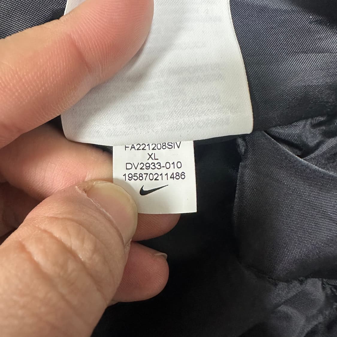 ✨ (바배) 나이키 신테틱 경량 필 패딩 롱 파카 상품이미지5