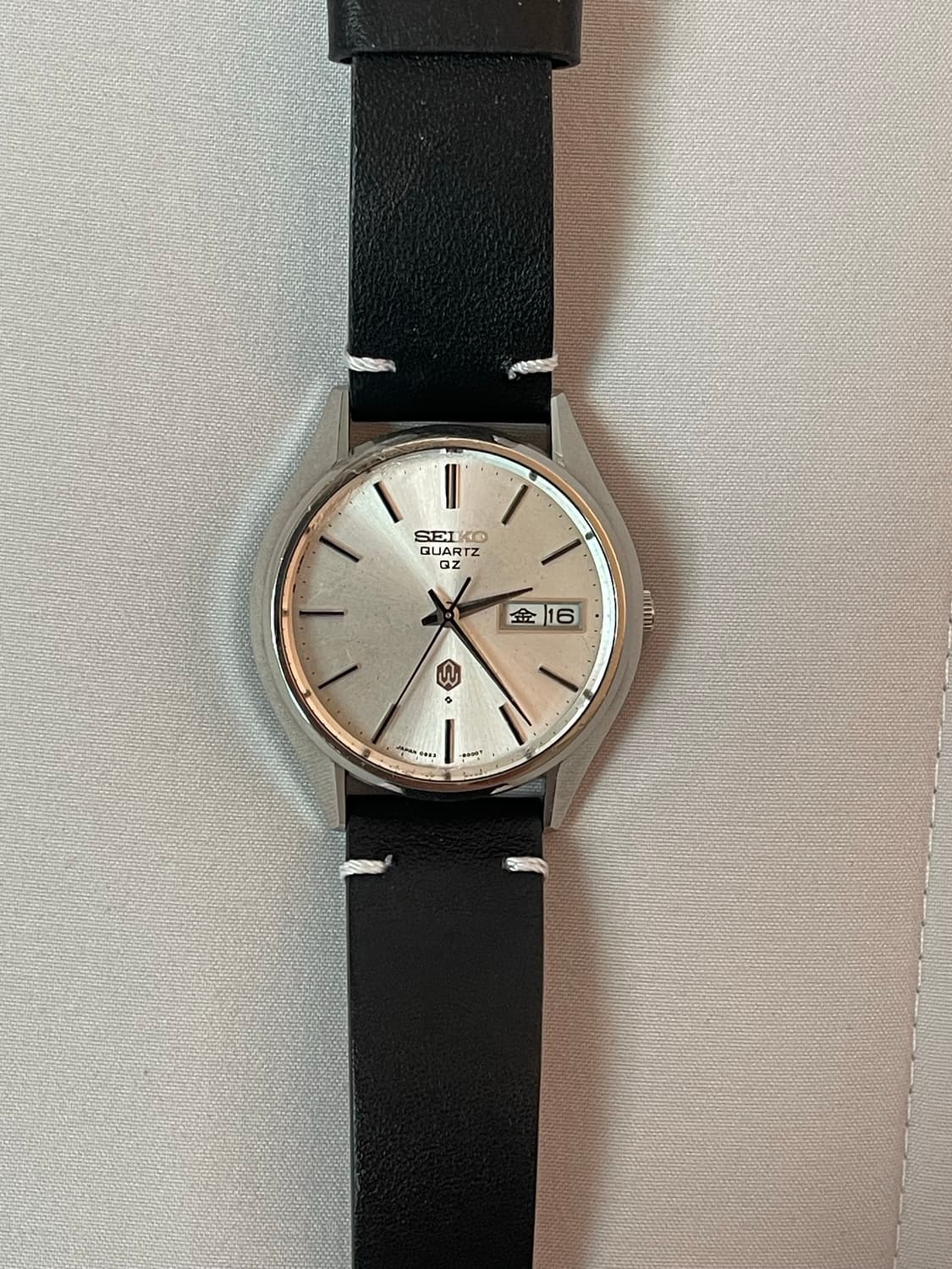 세이코 빈티지 0923-8000 36mm 쿼츠 시계 상품이미지1