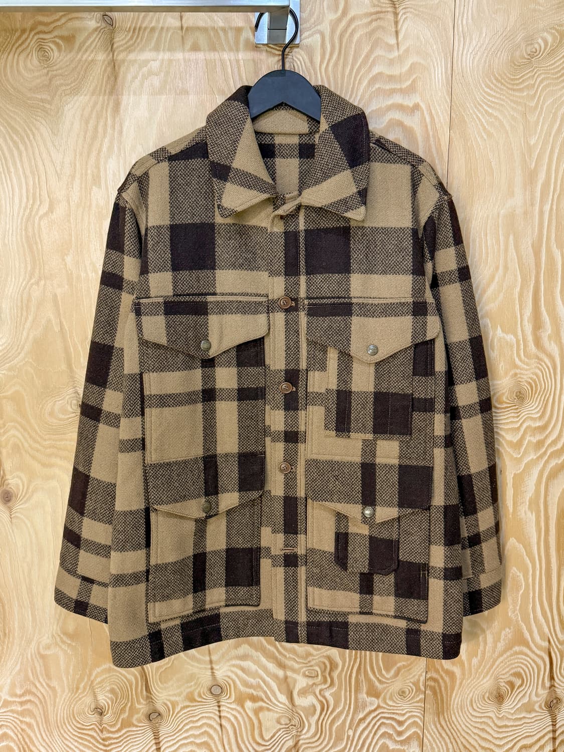 씬 바이 반작 90‘s 매키노 울 크루저 자켓 상품이미지1