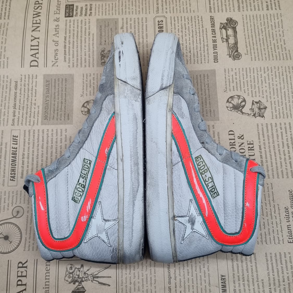 골든구스 슬라이드 여성하이탑38 245-250 상품이미지5