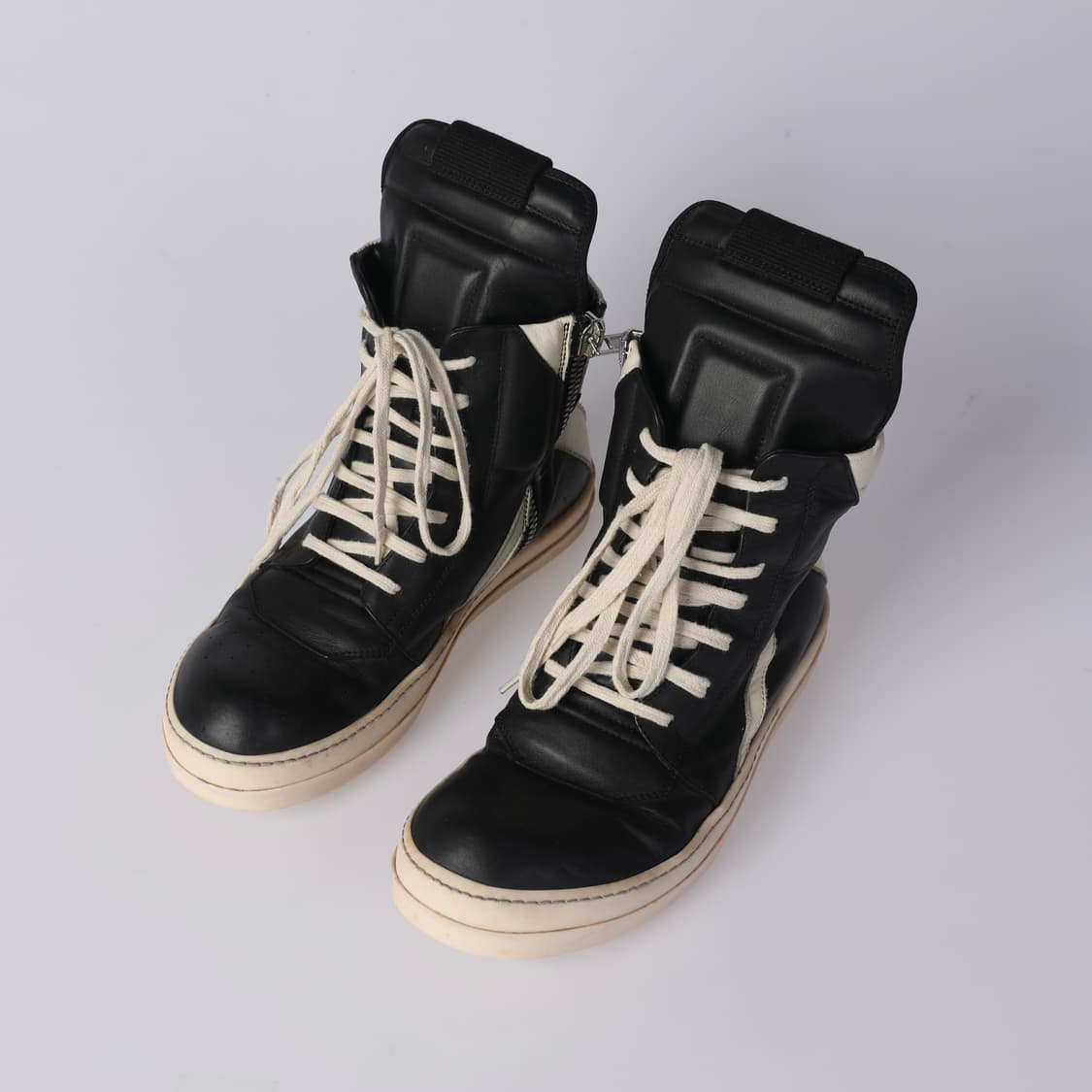 40.5 / Rick Owens 릭오웬스 지오바스켓 모노크롬 상품이미지1