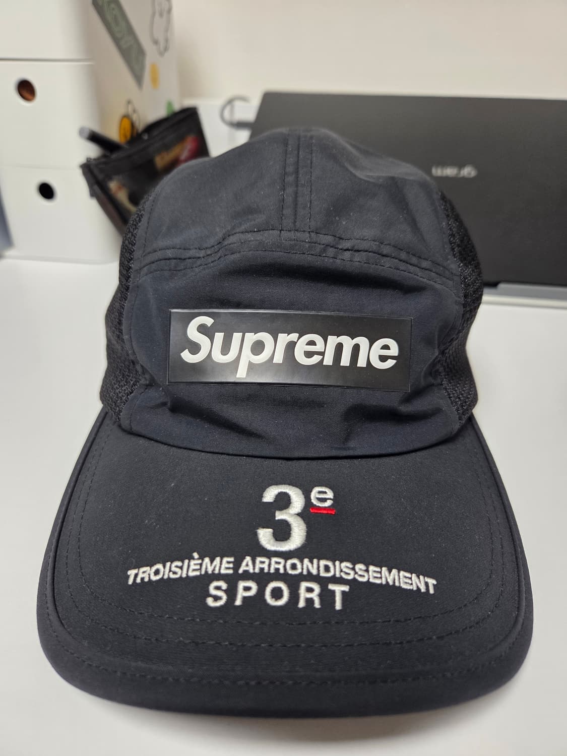 슈프림 매쉬 사이드  패널 캠프캡 상품이미지2