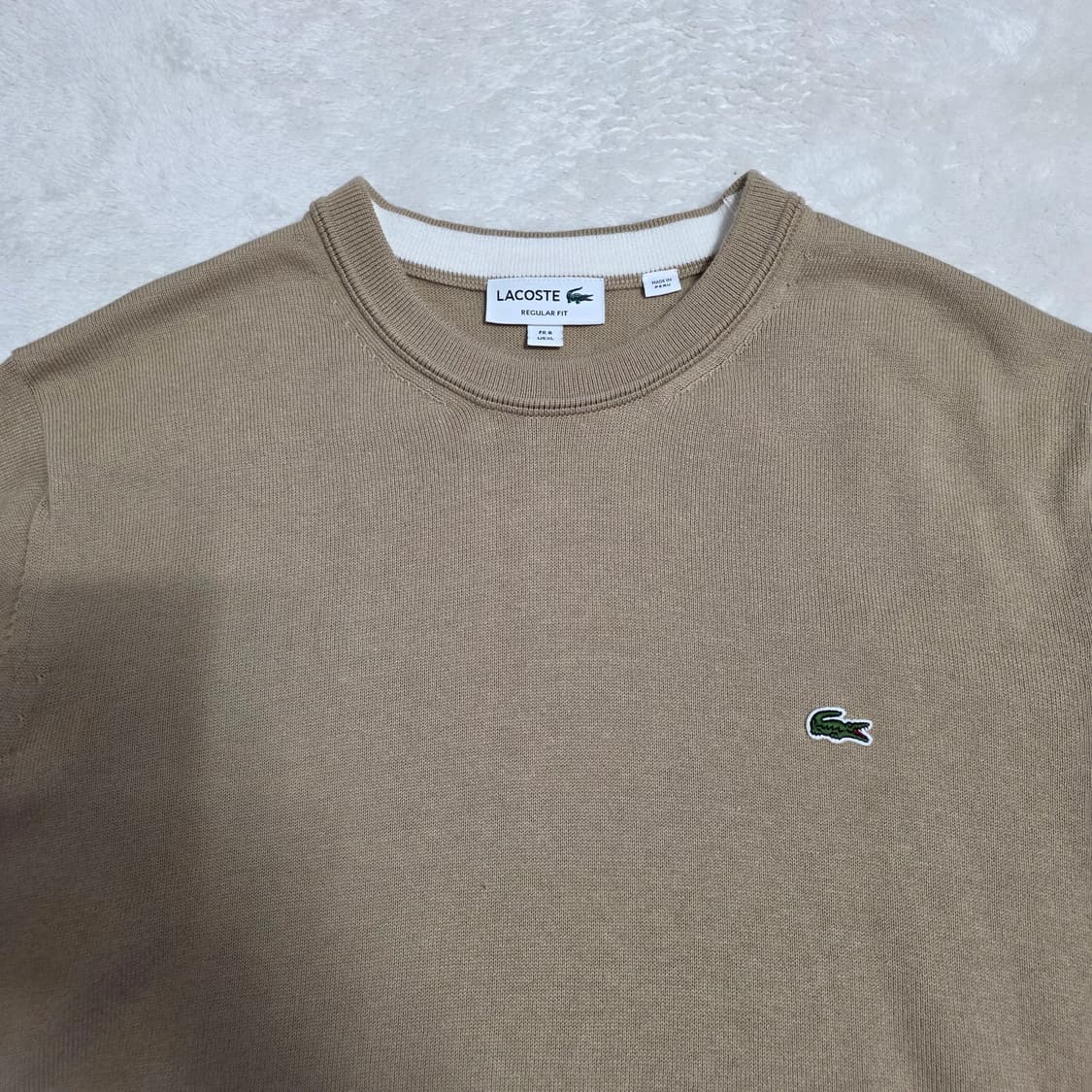 (XL)라코스테 라운드넥 니트  상품이미지2