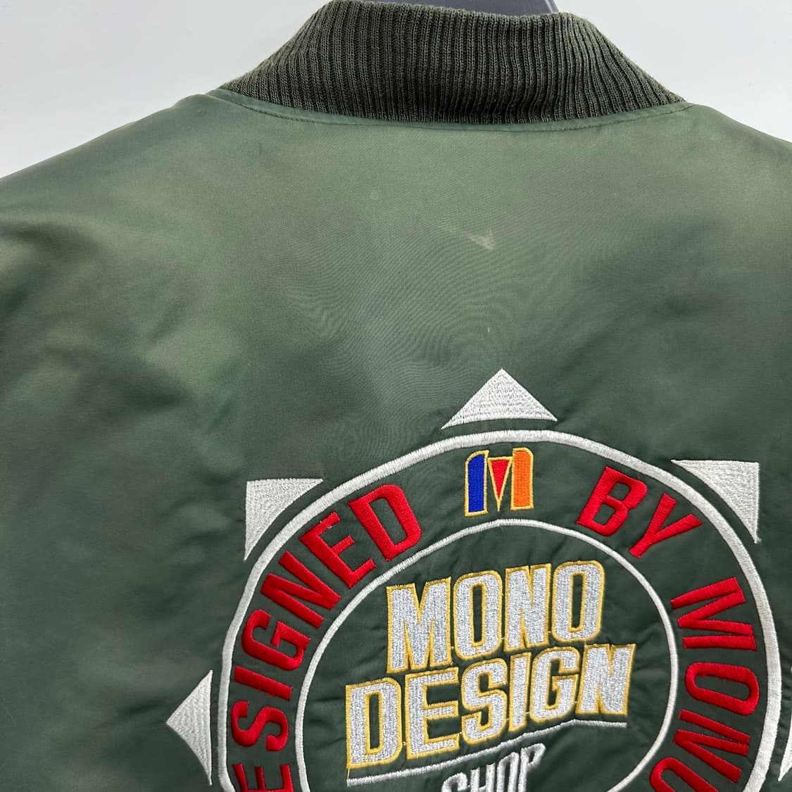 MONO SPORT 남자 패치워크 루즈핏 항공점퍼 상품이미지7