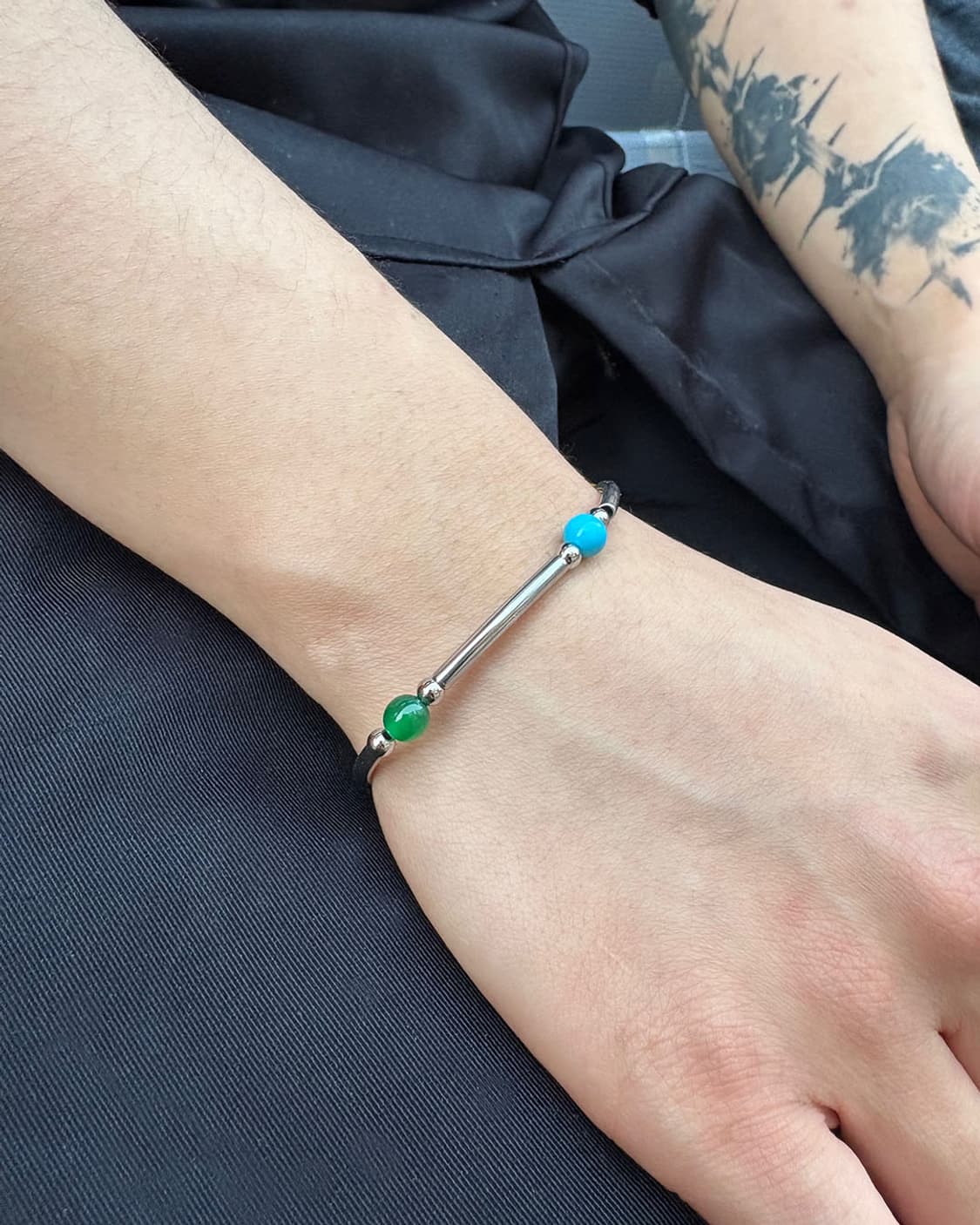 오색 스톤 뱅글 팔찌 ( 톤업 ) 상품이미지5