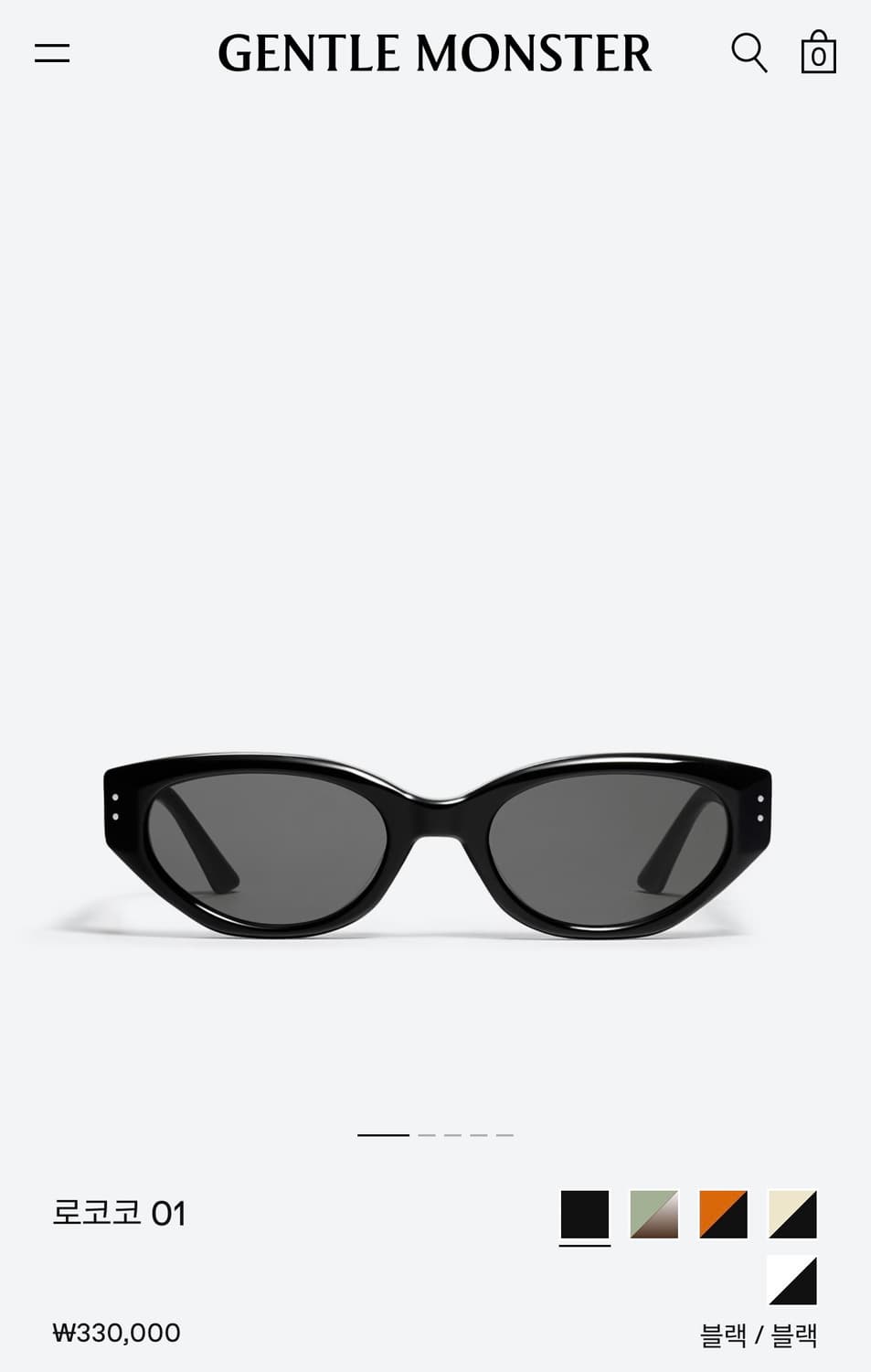 젠틀몬스터 로코코 상품이미지1