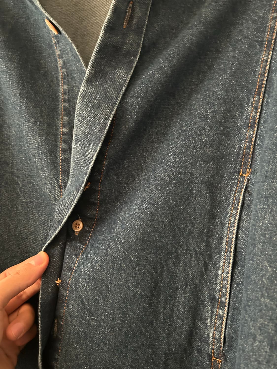 Magliano 데님 셔츠 자켓 M  상품이미지5