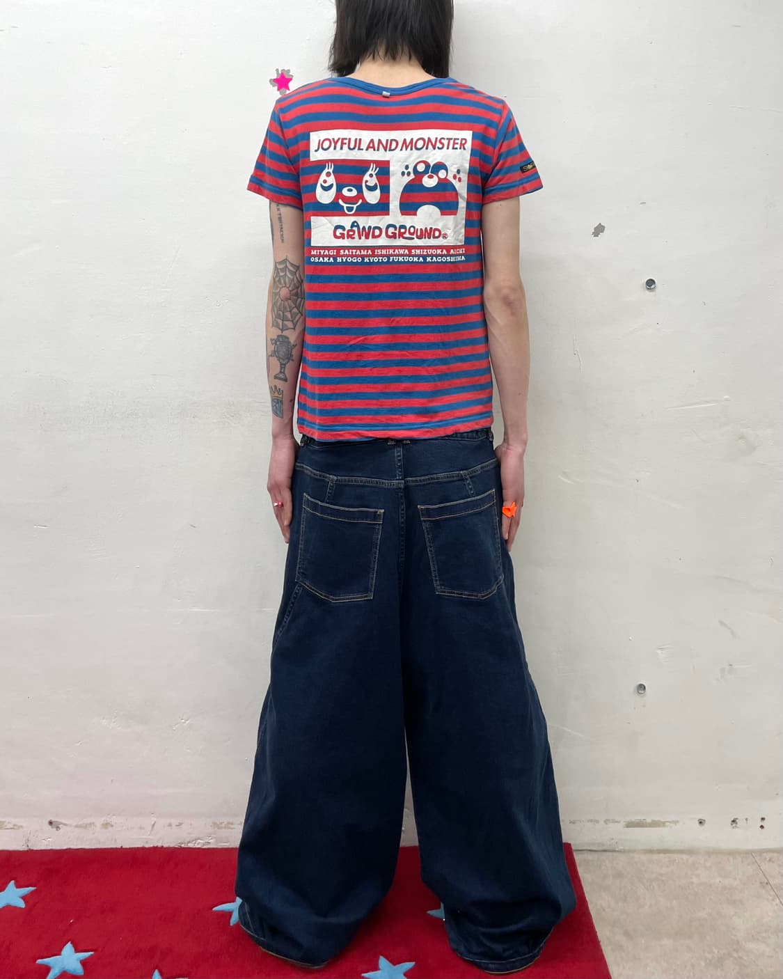 Jam Stripe Bear T-shirt 상품이미지4
