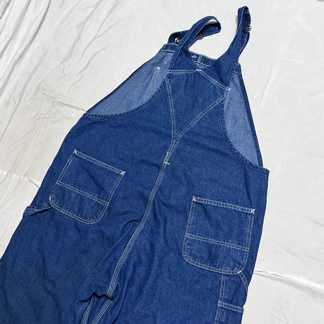 42 X 32칼하트 데님 오버롤 팬츠 상품이미지4