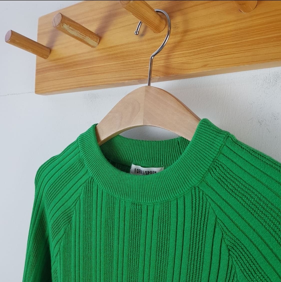 포크앤스푼 랜덤 리브 니트 풀오버 상품이미지5