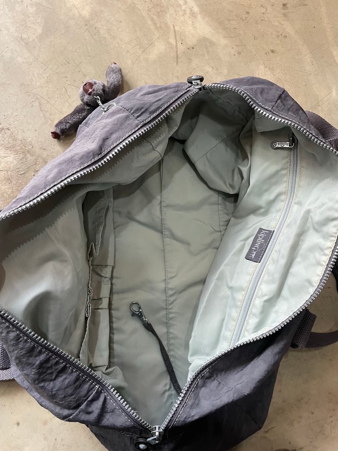 Kipling 키플링 해머백 토트백 그레이 상품이미지9