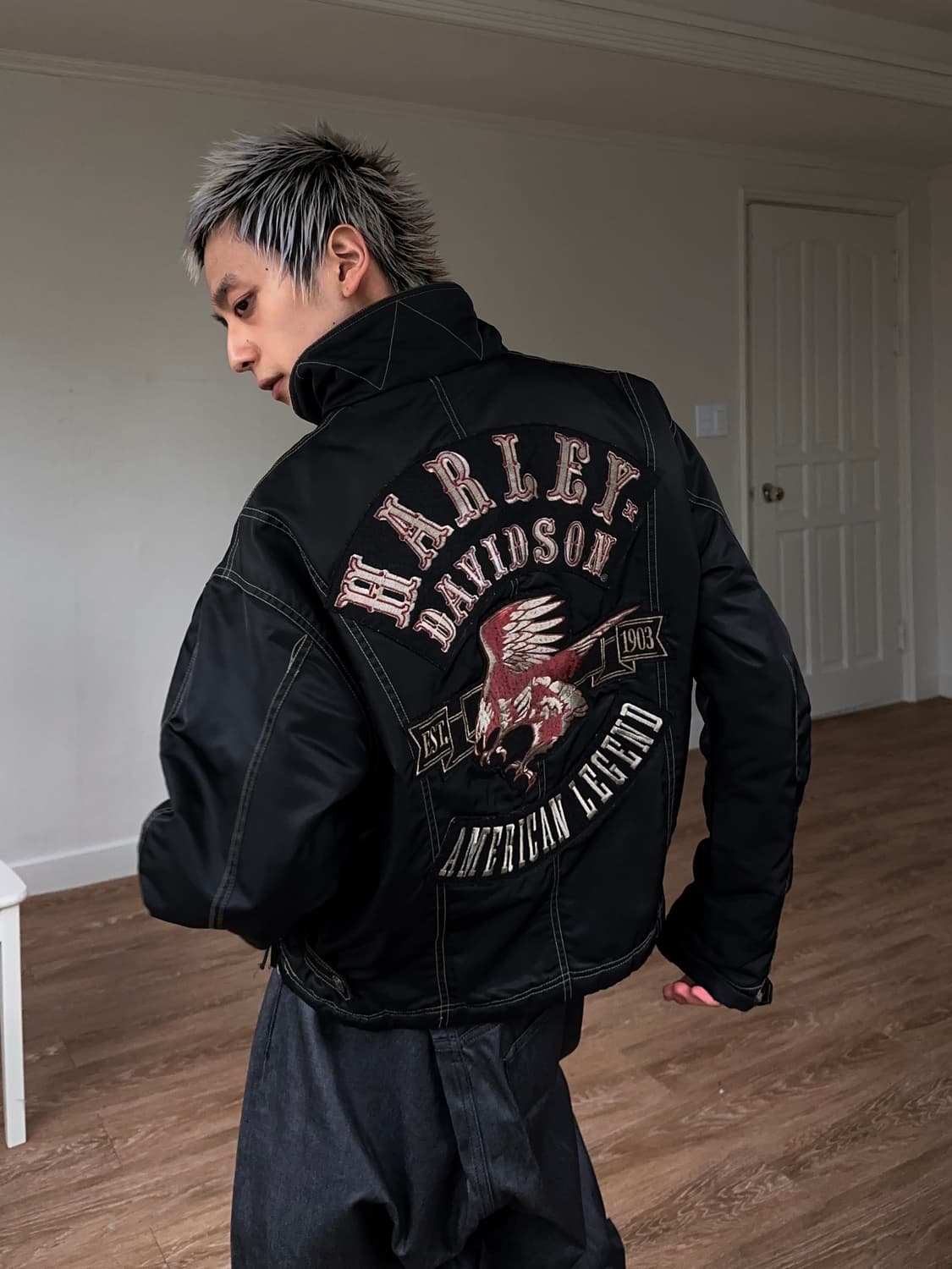 Harley Davidson 빅 이글 봄버 상품이미지1