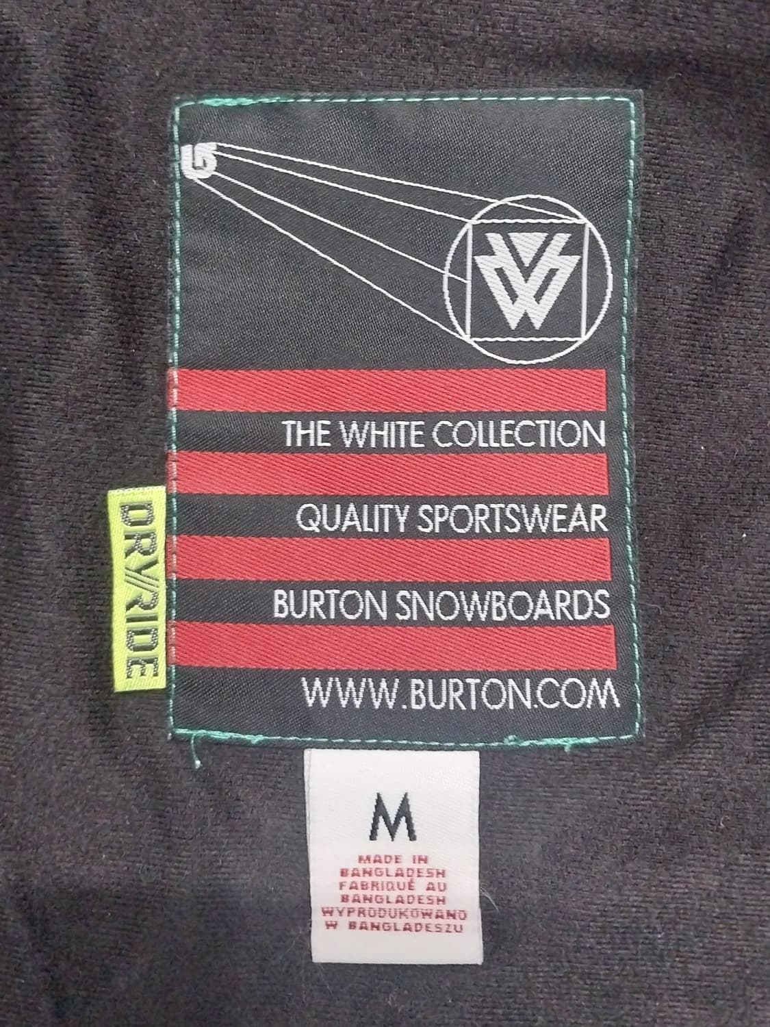 BURTON 버튼 체크 스키/스노우보드복 M (일상복가능) 상품이미지4