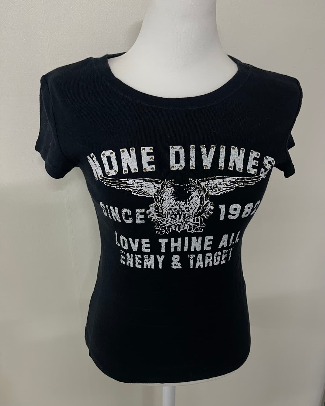 black printing t-shirt 상품이미지2
