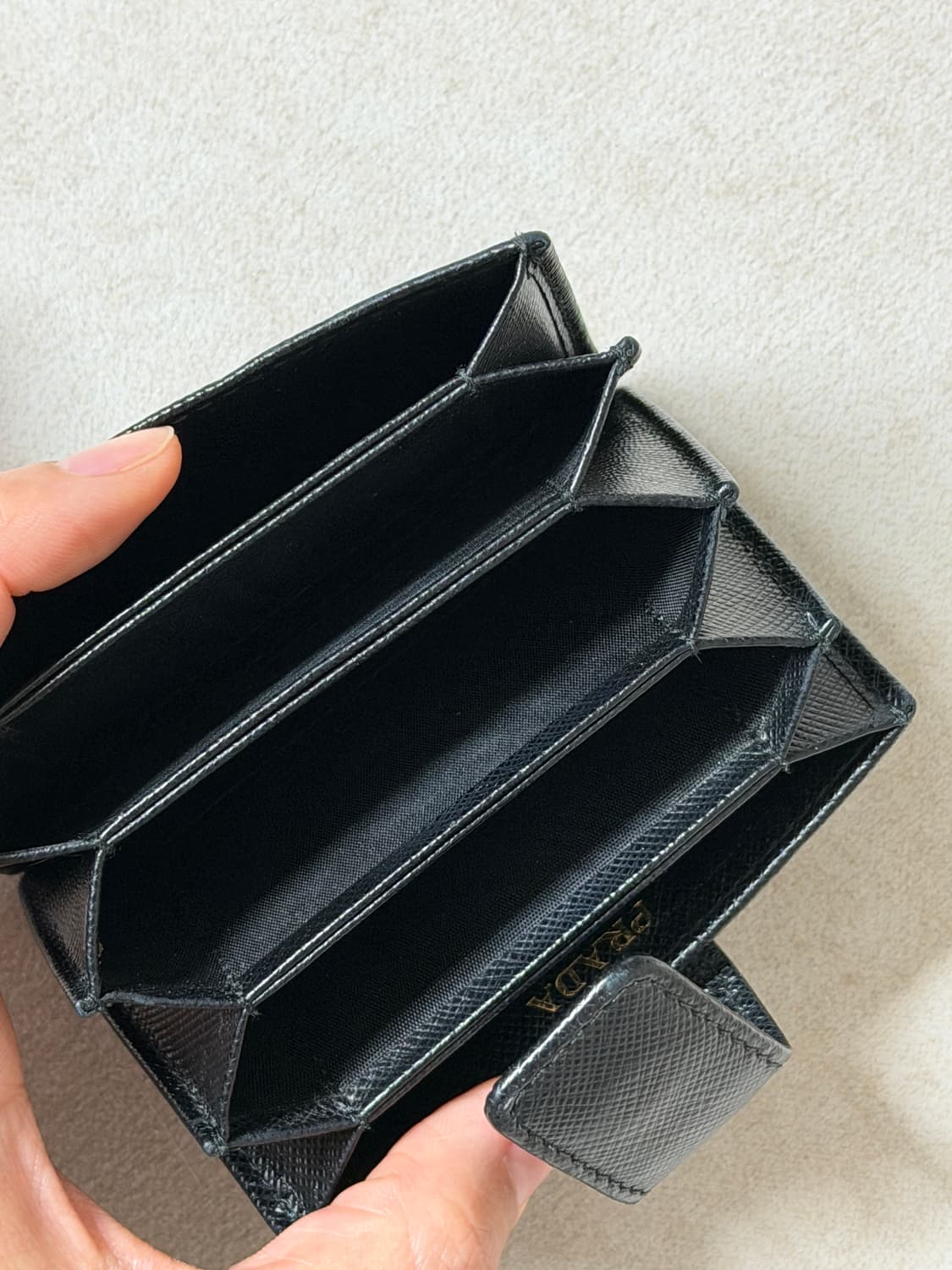 프라다 사피아노 아코디언 카드지갑 상품이미지6